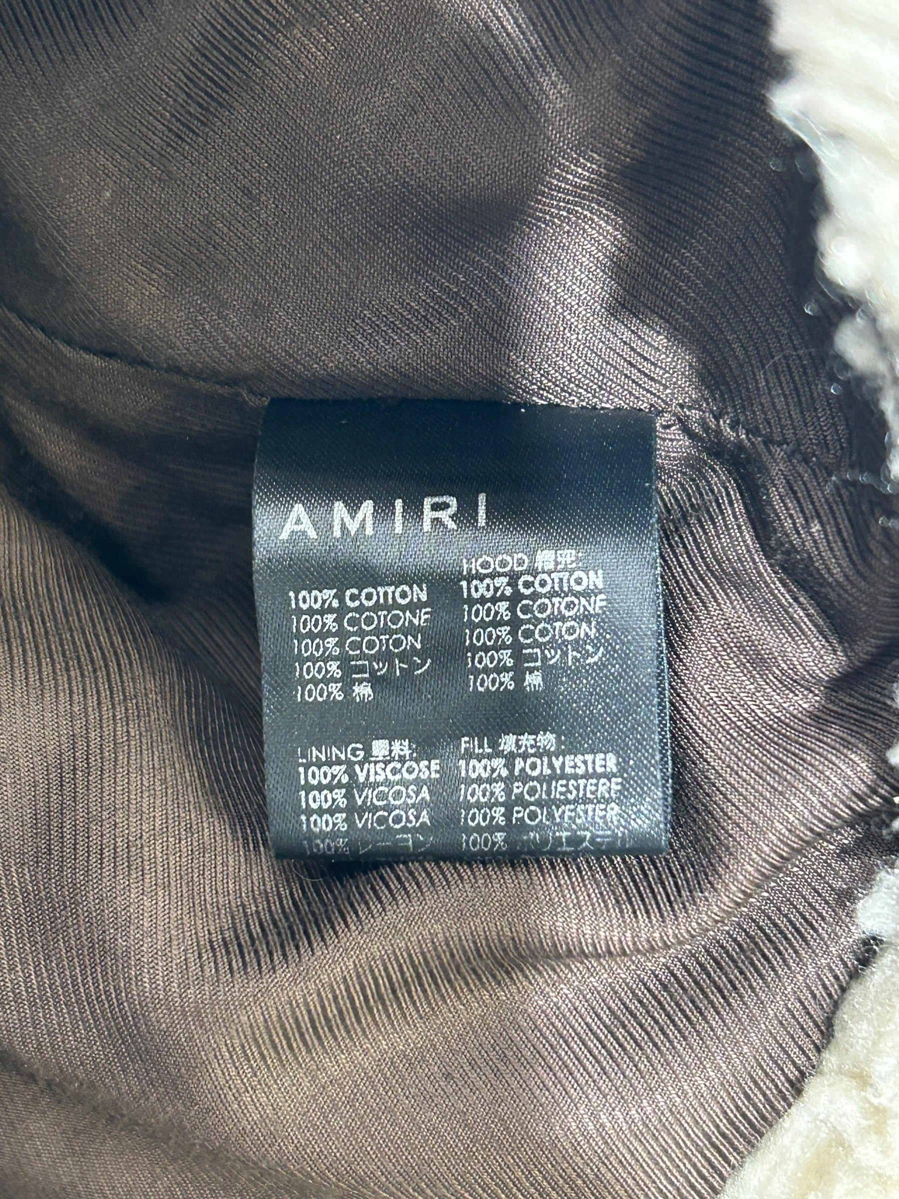 AMIRI/Jacket/M/Cotton/CRM/ view 3