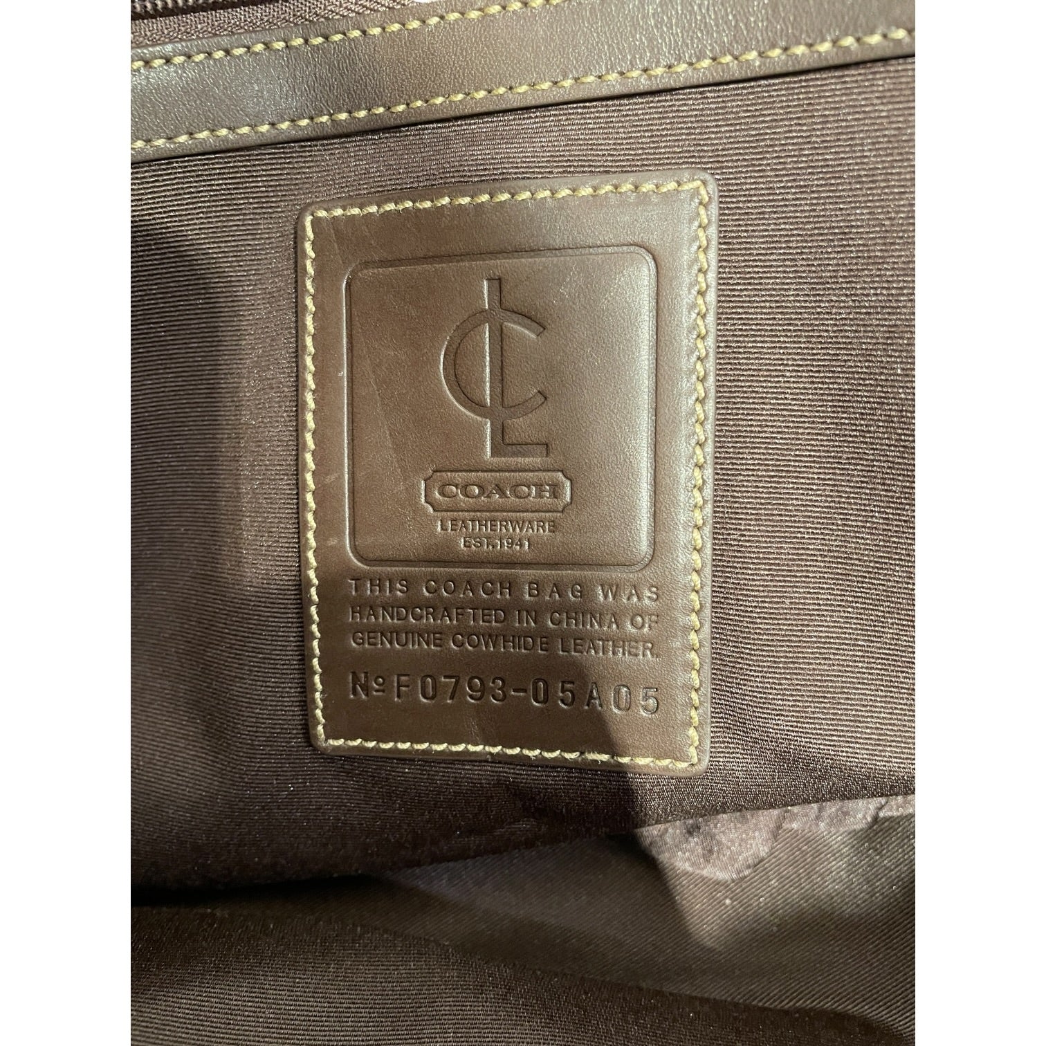COACH/Briefcase/Leather/BRW/KANGAROO POCKET view 4