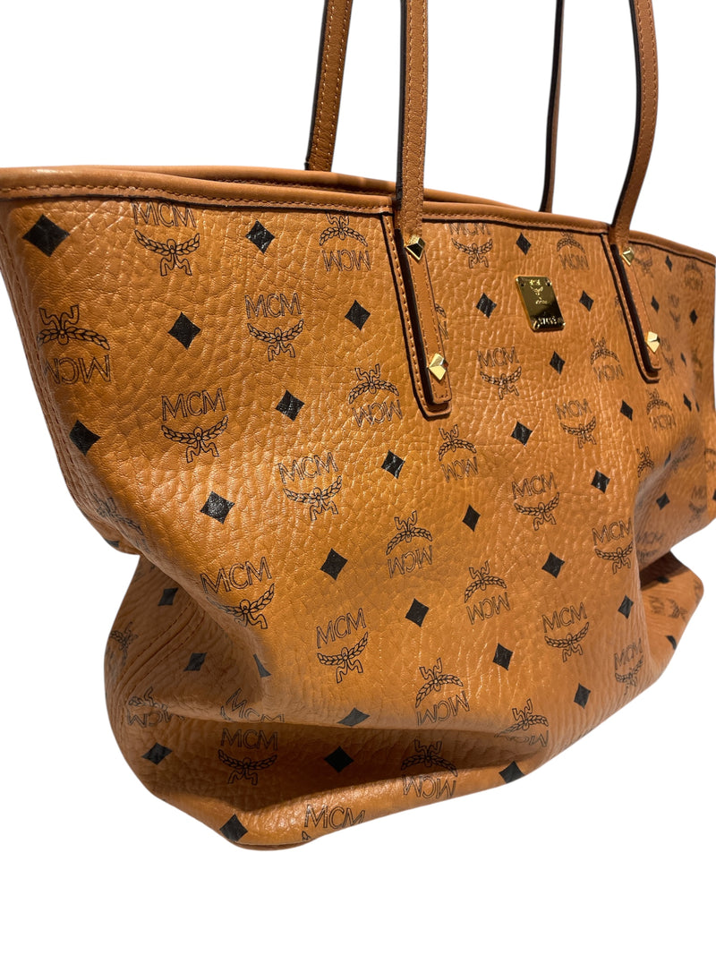 MCM/Tote Bag/Leather/CML/Anya Tote Bag