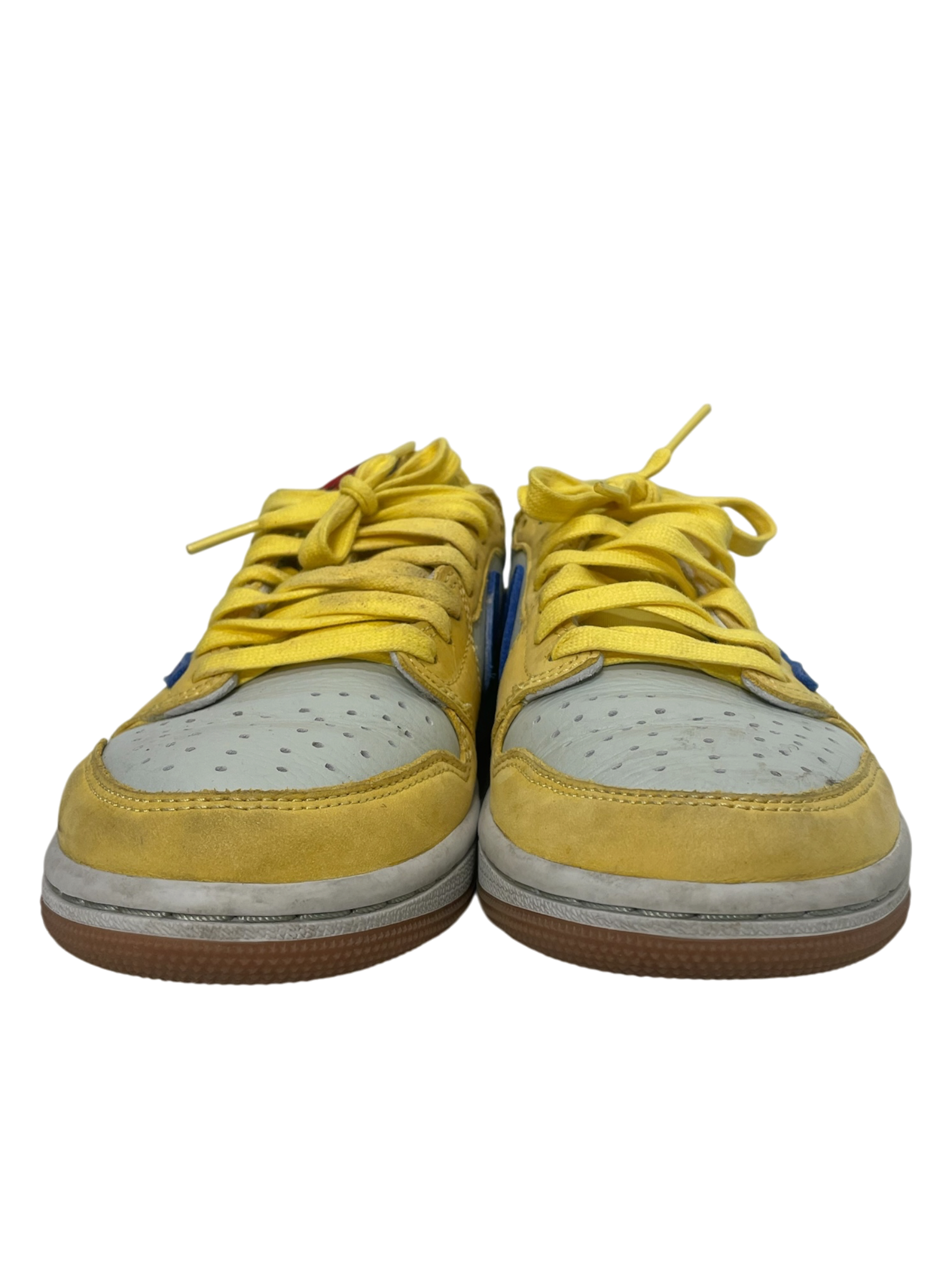 NIKE/Low-Sneakers/US 6/Leather/YEL/travis scott view 4