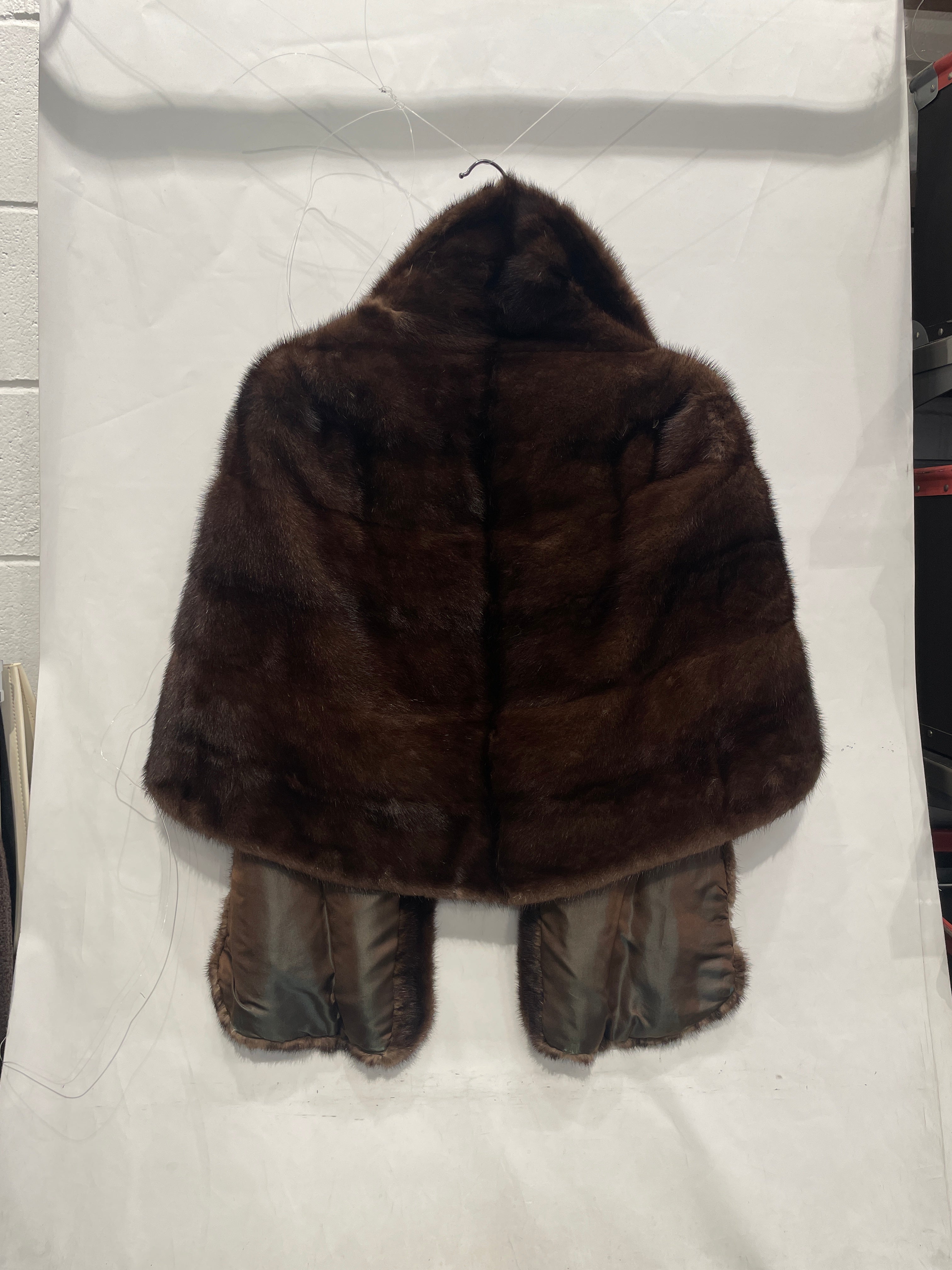 Vintage/Jacket/OS/Fur/BRW/VINTAGE FUR SHAWL BEAVER view 2