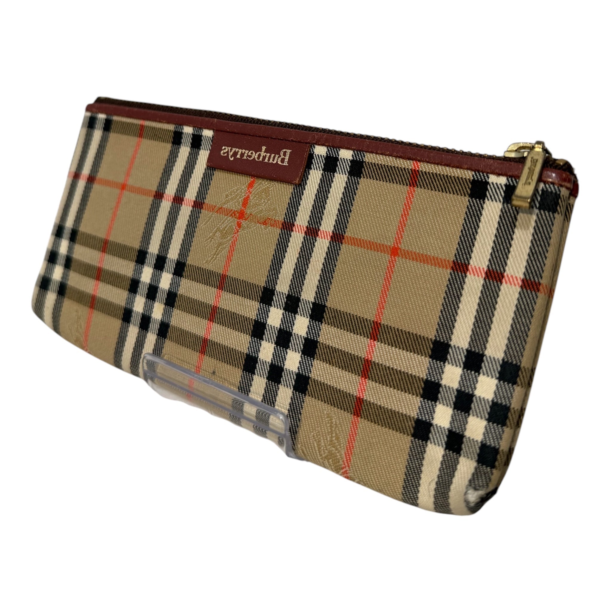 BURBERRYS/Accessories/Monogram/Cotton/BRW/House Check Canvas Pencil Case view 1