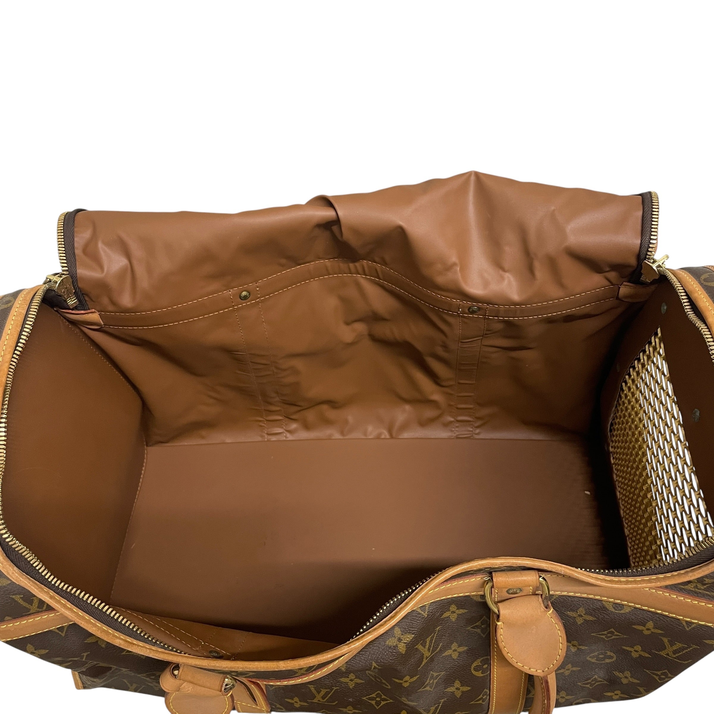LOUIS VUITTON/Luggage/Monogram/Leather/BRW/DOG CARRIER/ LRG/TVDXK63 view 7