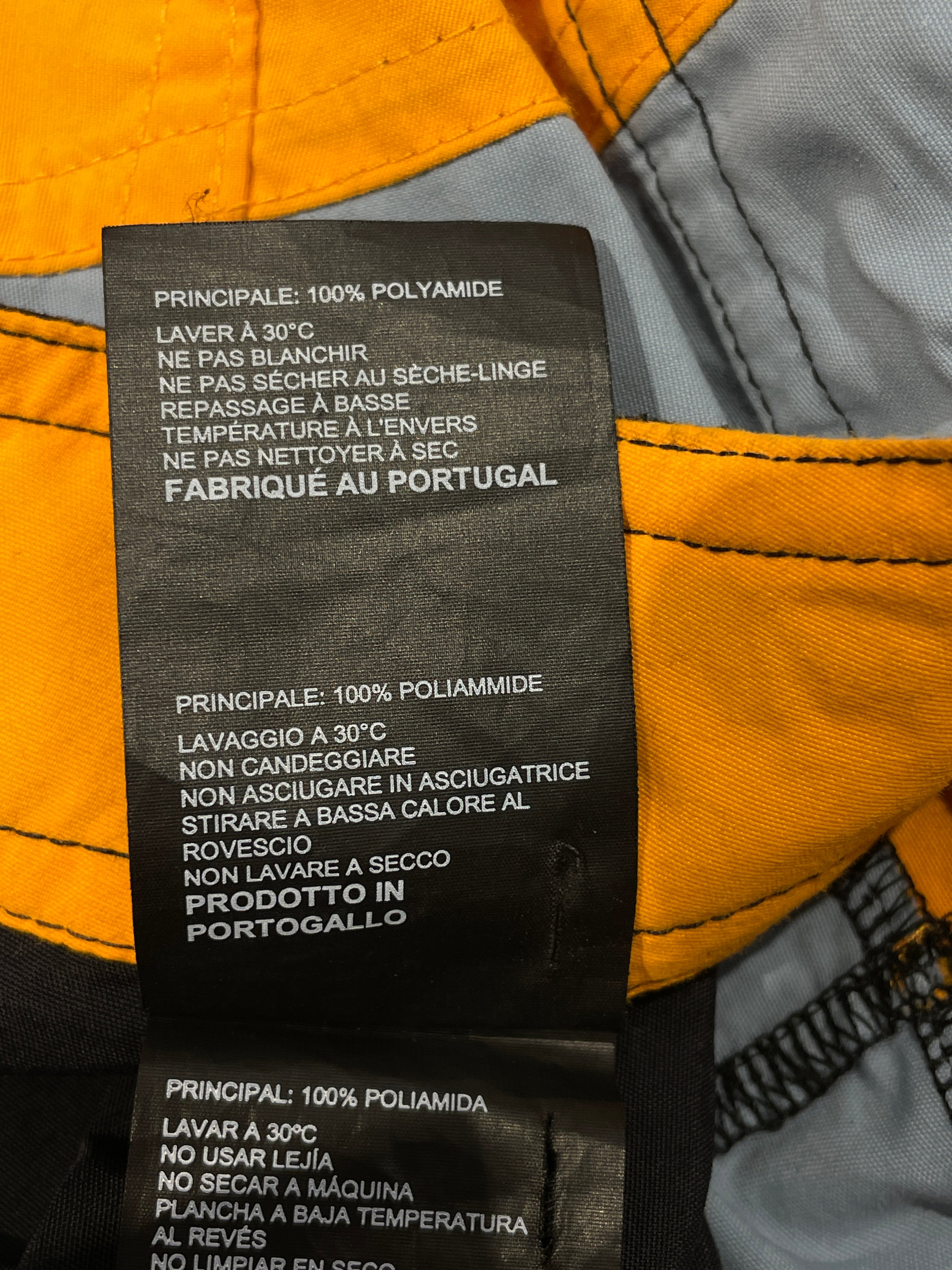 MARTINE ROSE/Pants/Nylon/BLK/ORANGE ACCENTS view 5