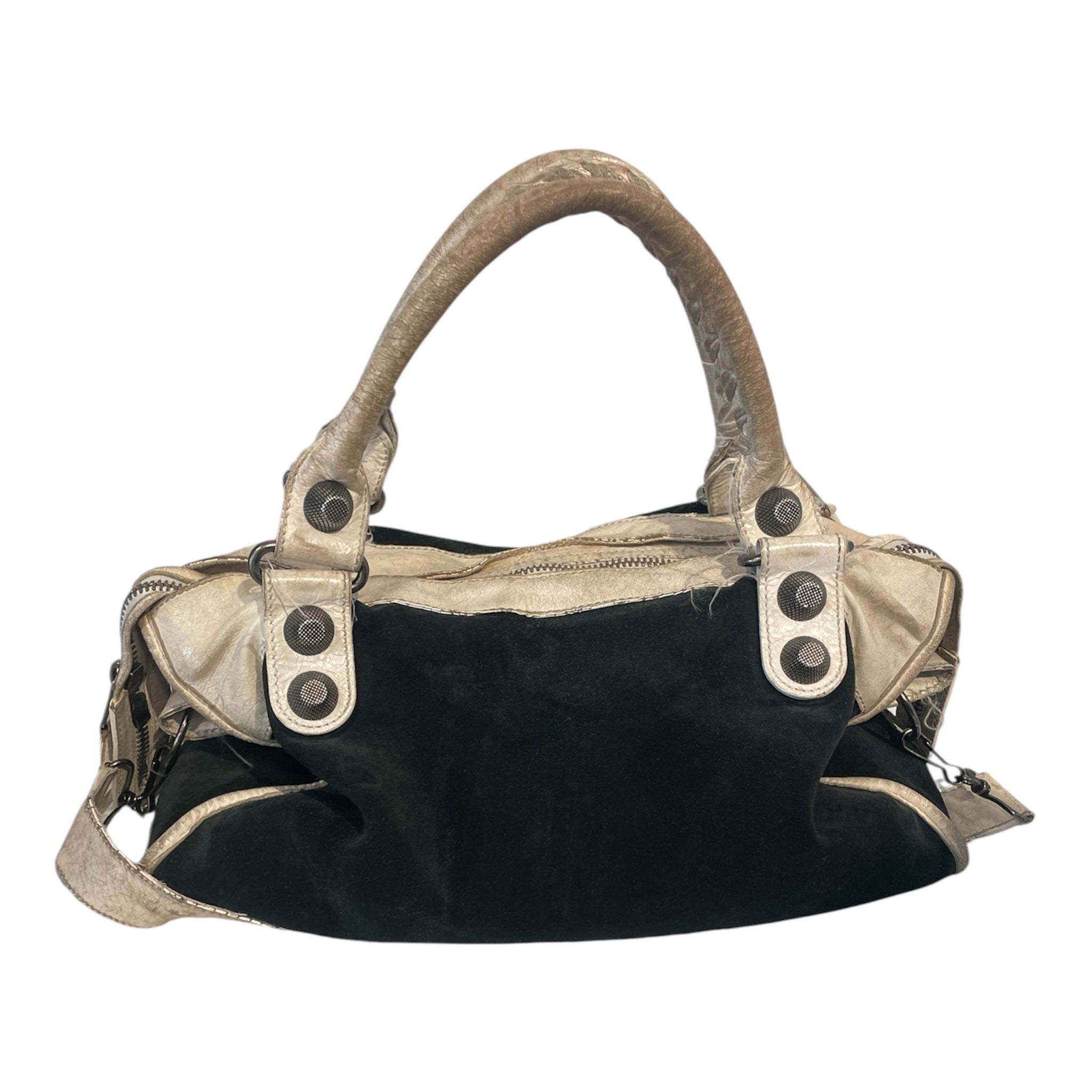 BALENCIAGA/Hand Bag/Leather/WHT/Le City White / Black view 2