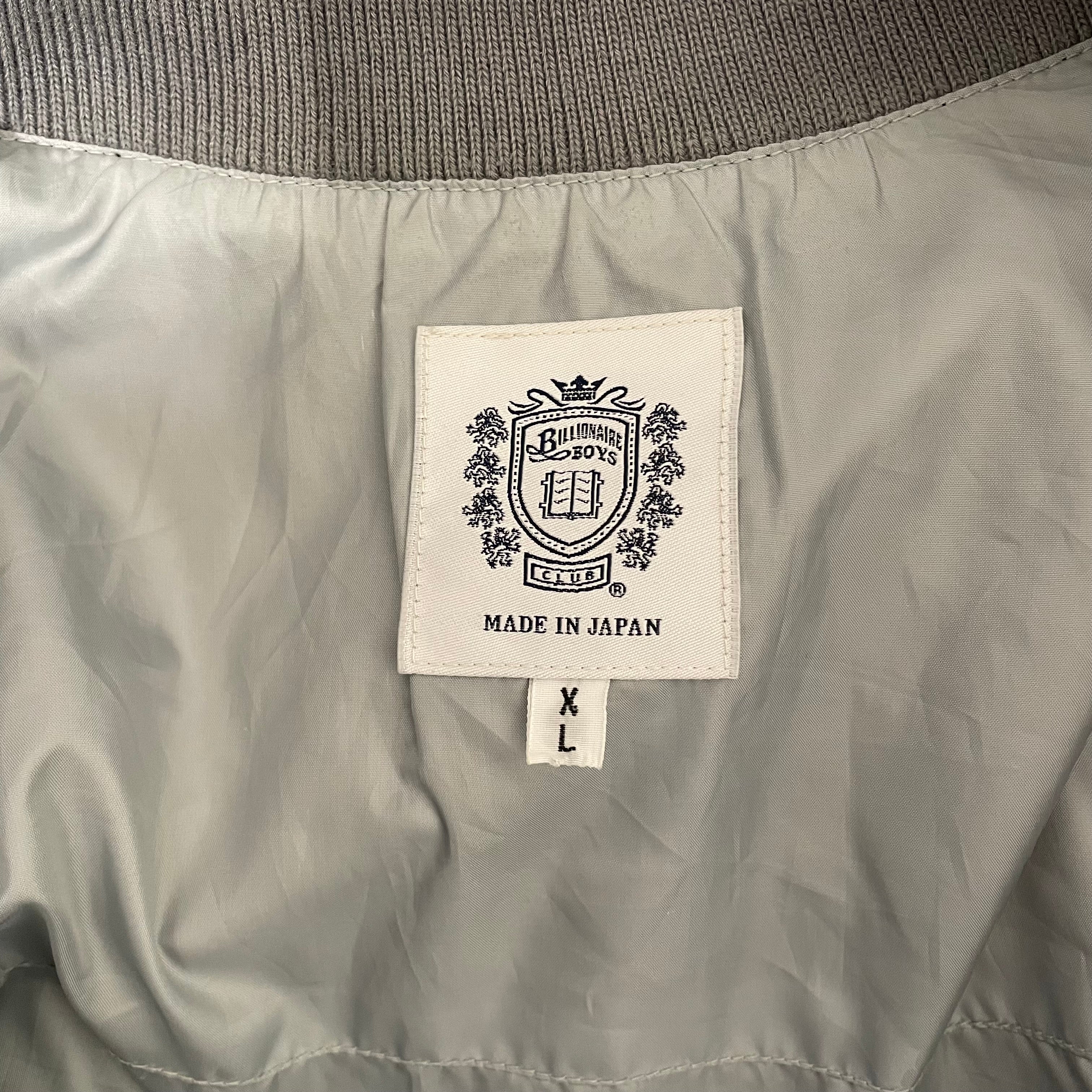 BILLIONAIRE BOYS CLUB/Flight Jkt/XL/Nylon/BLK/space patches view 3