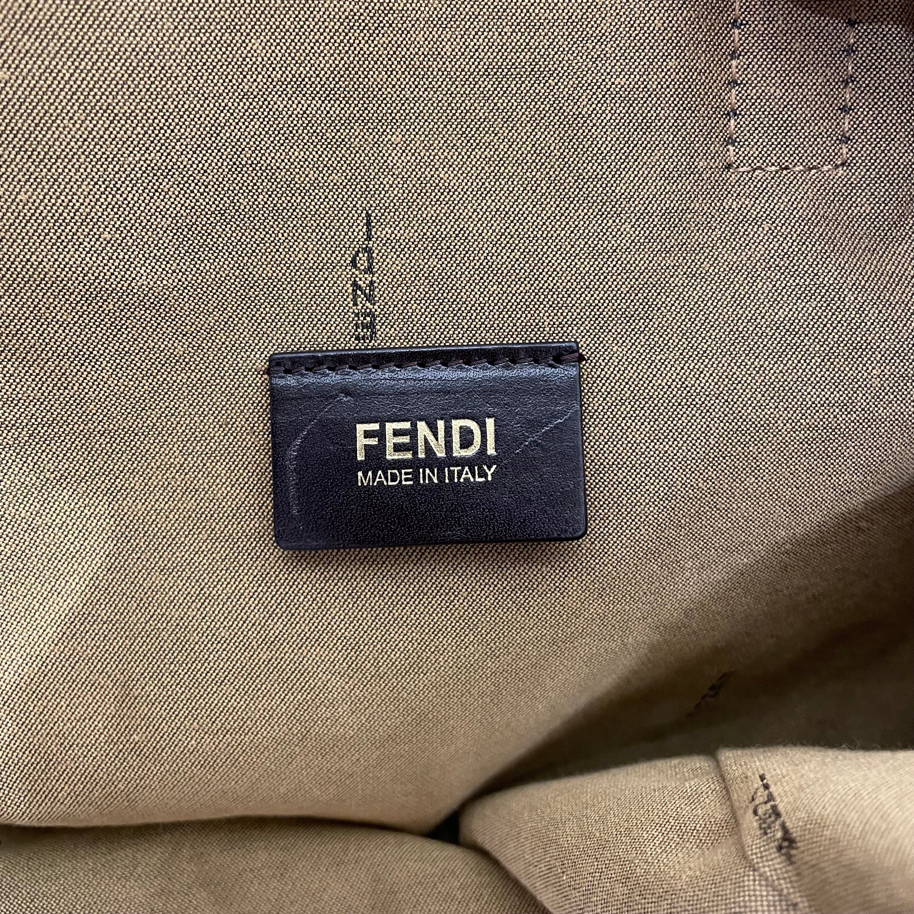 FENDI/Tote Bag/All Over Print/Cotton/BRW/ZUCCA TOTE view 5