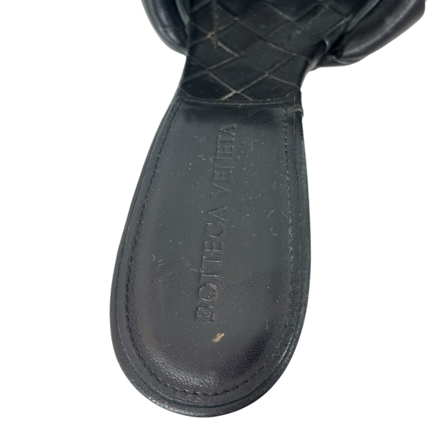 BOTTEGA VENETA/Heels/EU 37/Leather/BLK/ view 3