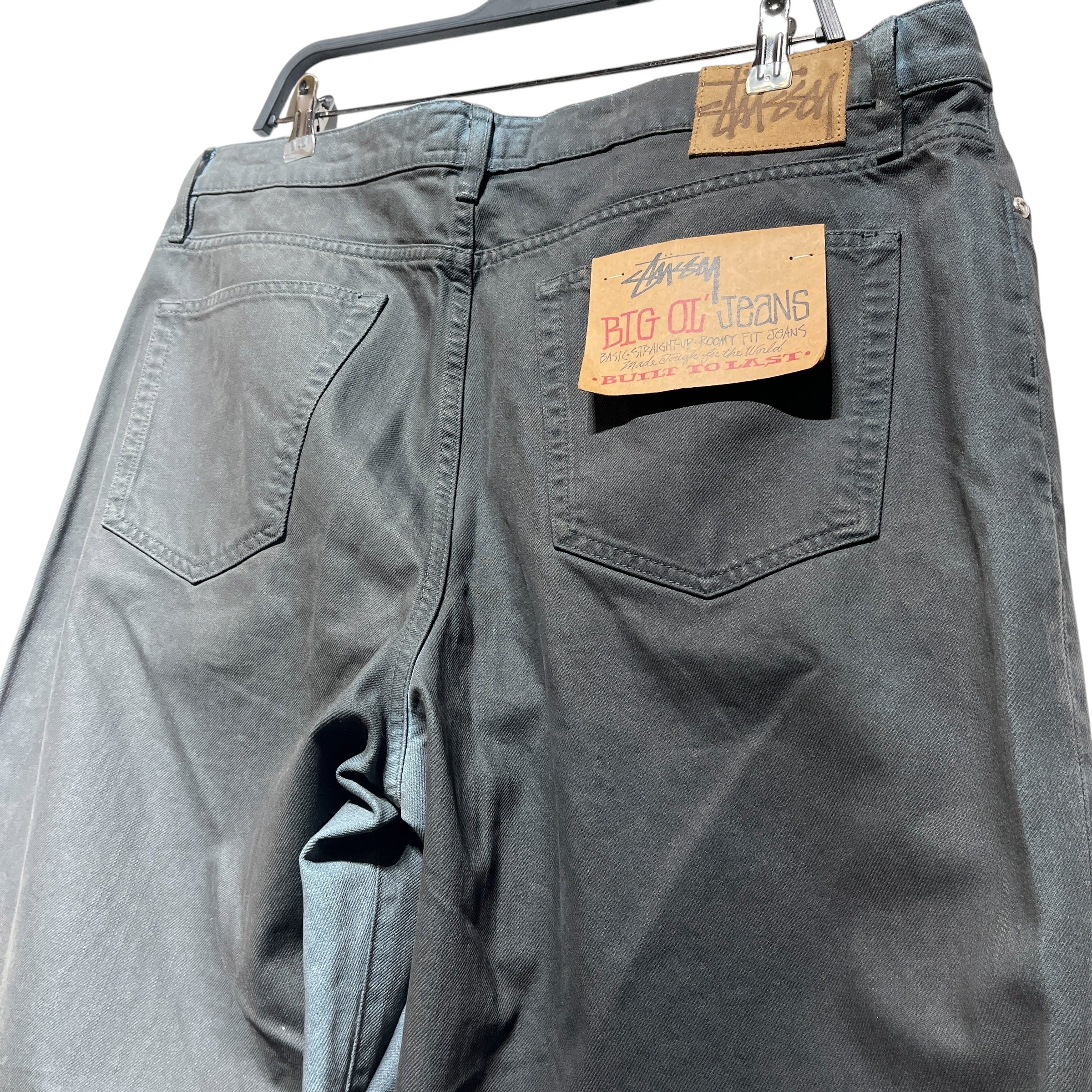 STUSSY/Straight Pants/36/Cotton/GRY/BIG OL JEAN view 4
