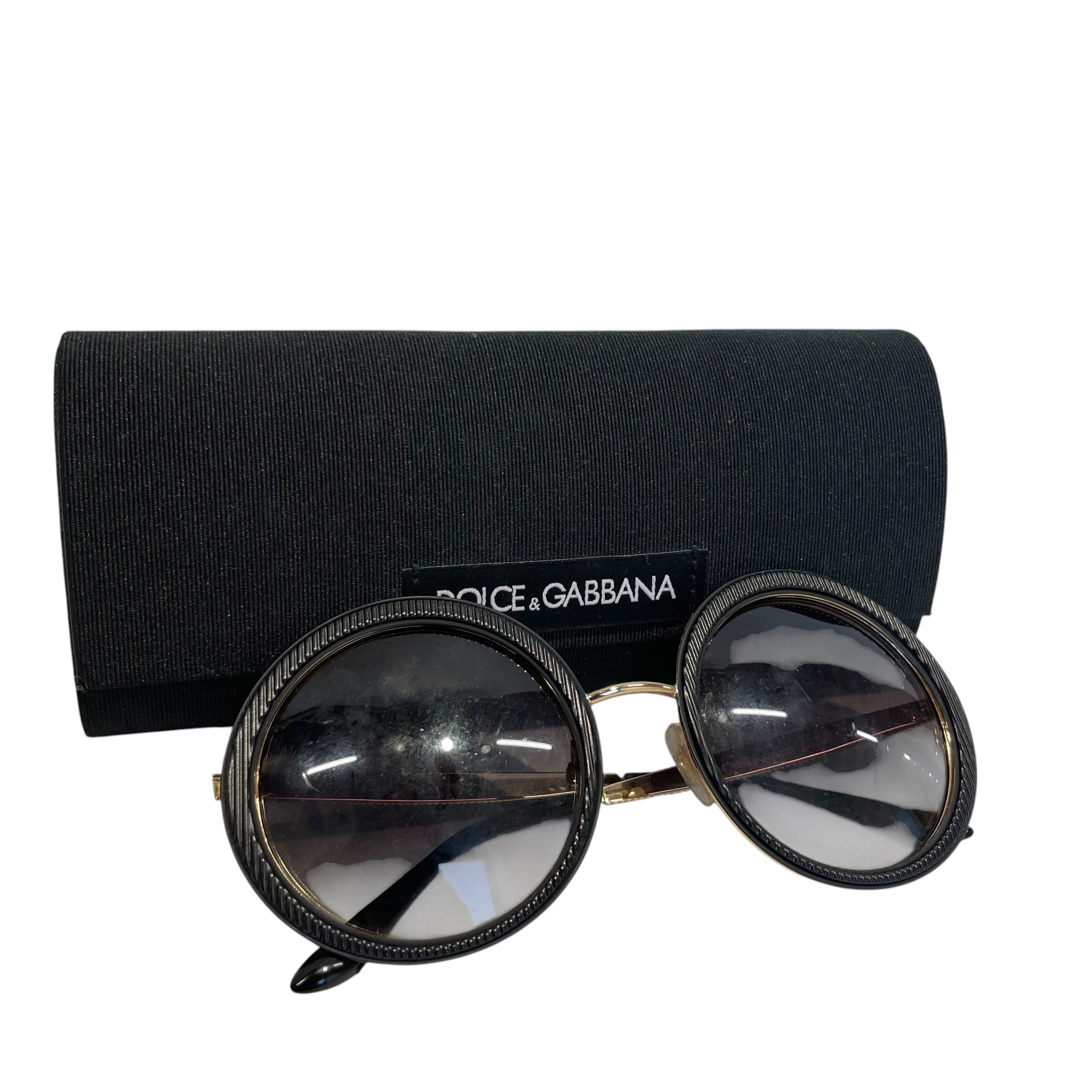 DOLCE&GABBANA/Sunglasses/Titanium/GLD/Round/L's/DG21791312/8g view 5