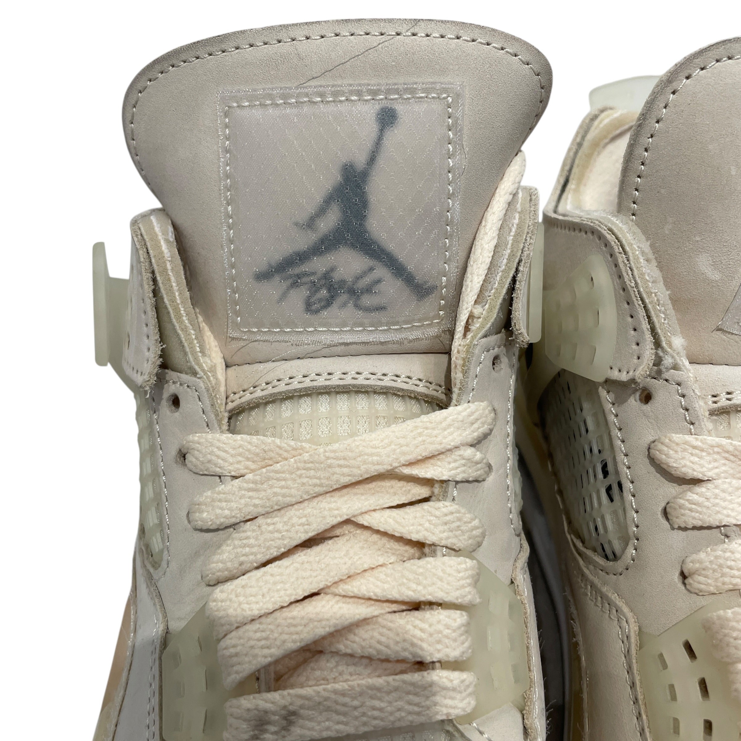 JORDAN BRAND/OFF-WHITE/Shoes/US 9/Leather/CRM/ view 4