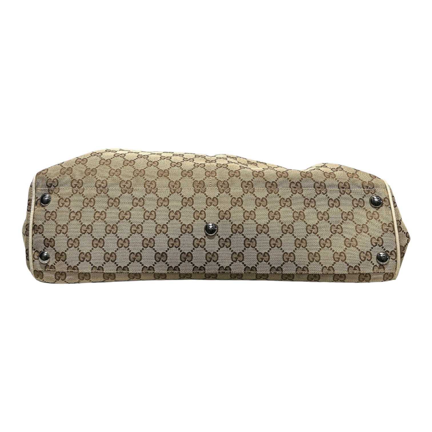 GUCCI/Tote Bag/Monogram/CML/Large Monogram Tote w Pockets view 3