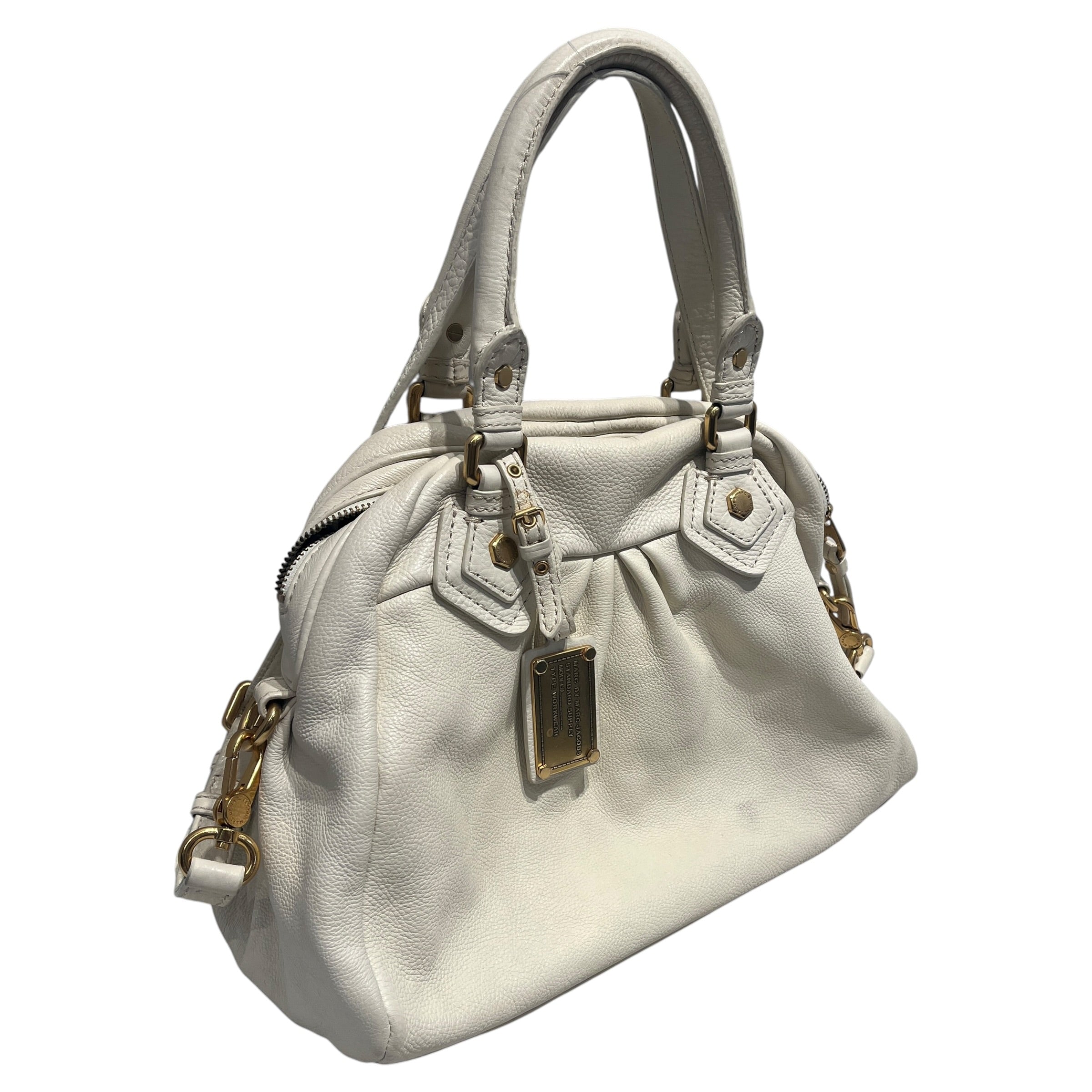 MARC BY MARC JACOBS/Hand Bag/Cowhide/CRM/Q BABY GROOVY/GOLD HARDWARE view 6