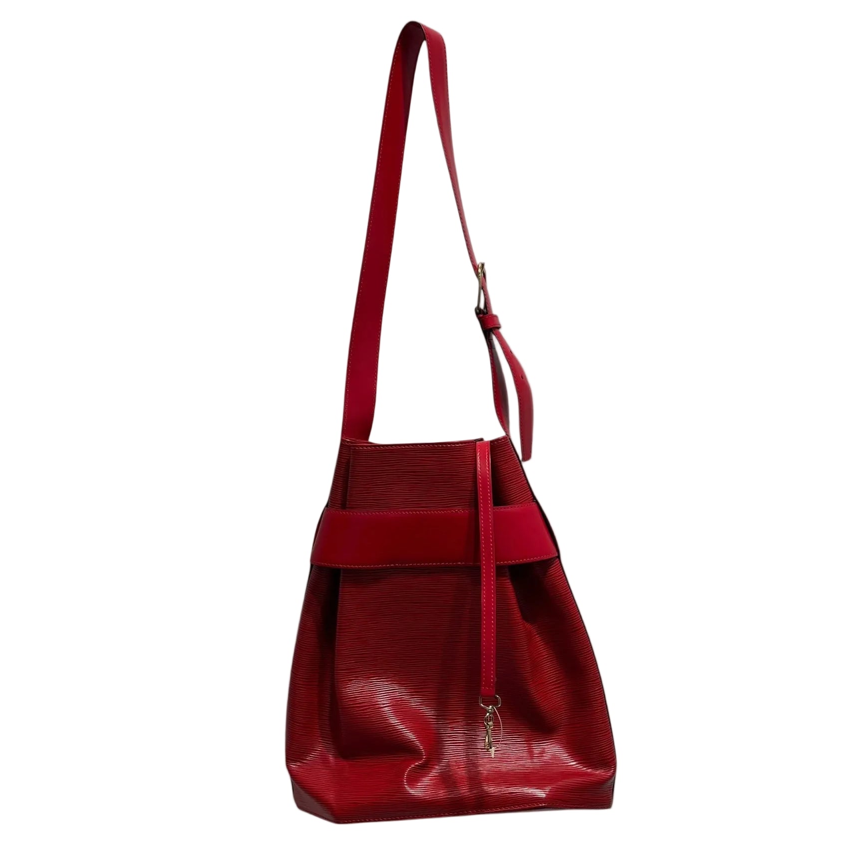 LOUIS VUITTON/Bag/Leather/RED/sac de paul SHOULER BAG view 2