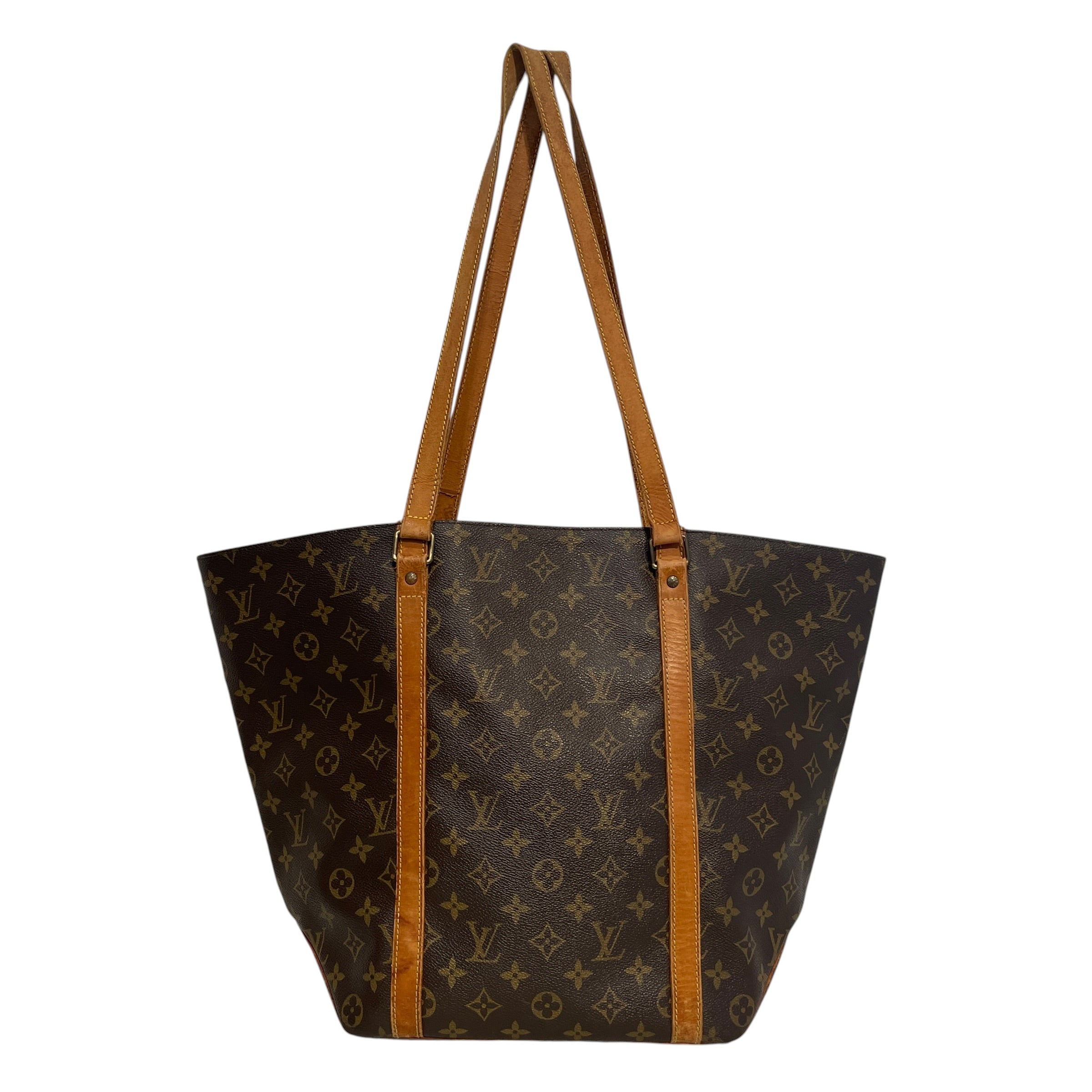 LOUIS VUITTON/Tote Bag/Leather/BRW/Babylon Tote view 1