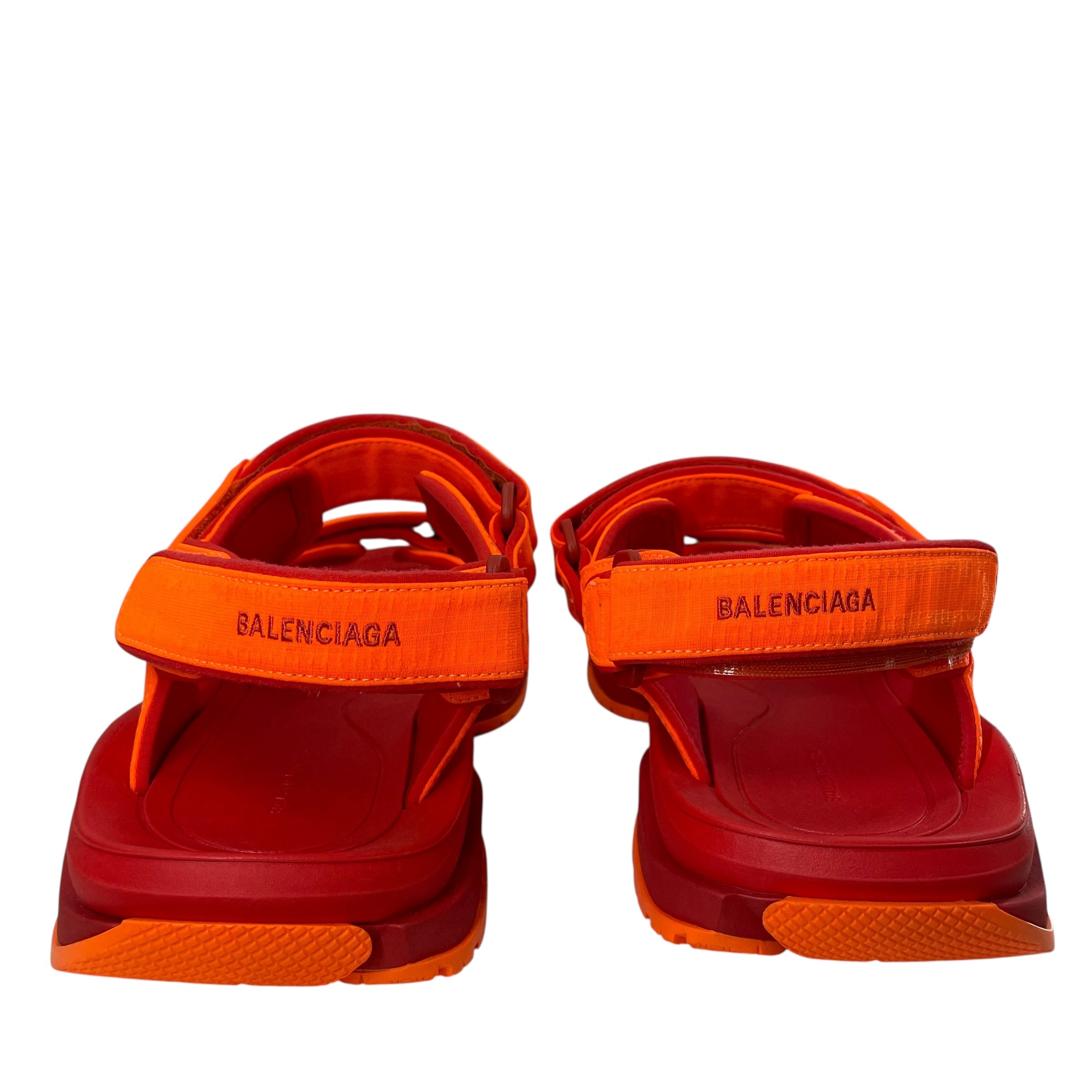 BALENCIAGA/Sandals/EU 43/Polyester/ORN/VELCRO STRAP TOURIST view 3