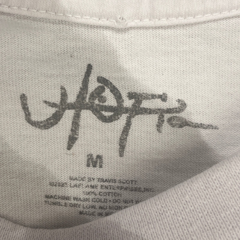 TRAVIS SCOTT/T-Shirt/M/Cotton/WHT/UTOPIA C1 SHIRT