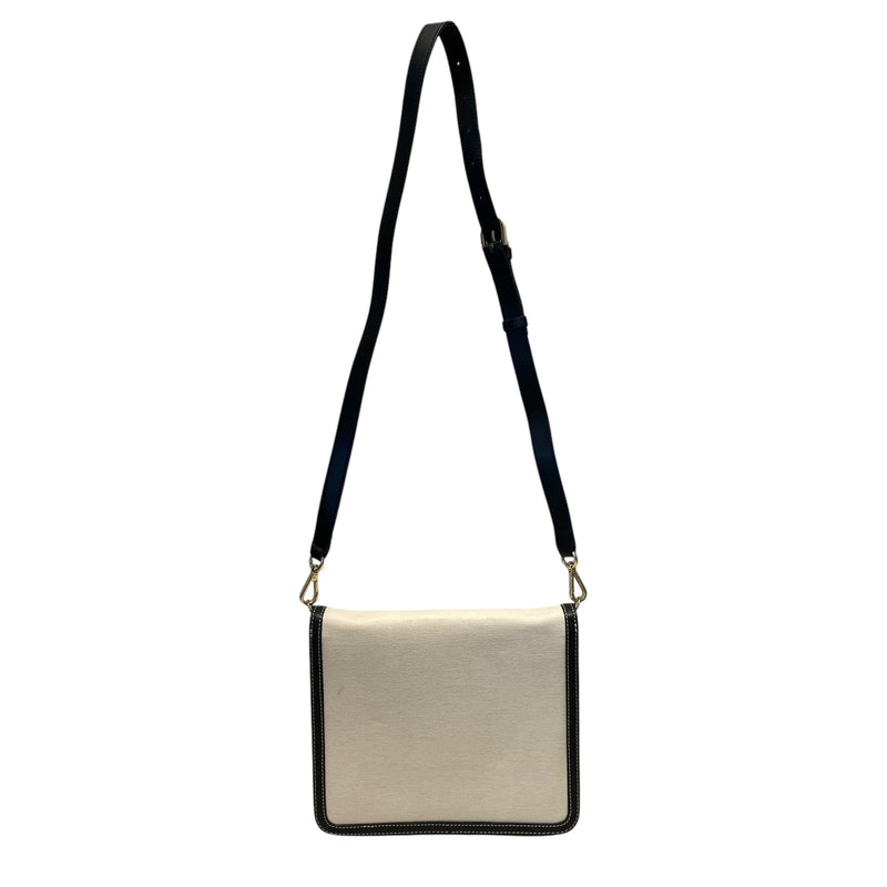 FRAME/Cross Body Bag/Cotton/CRM/le signature