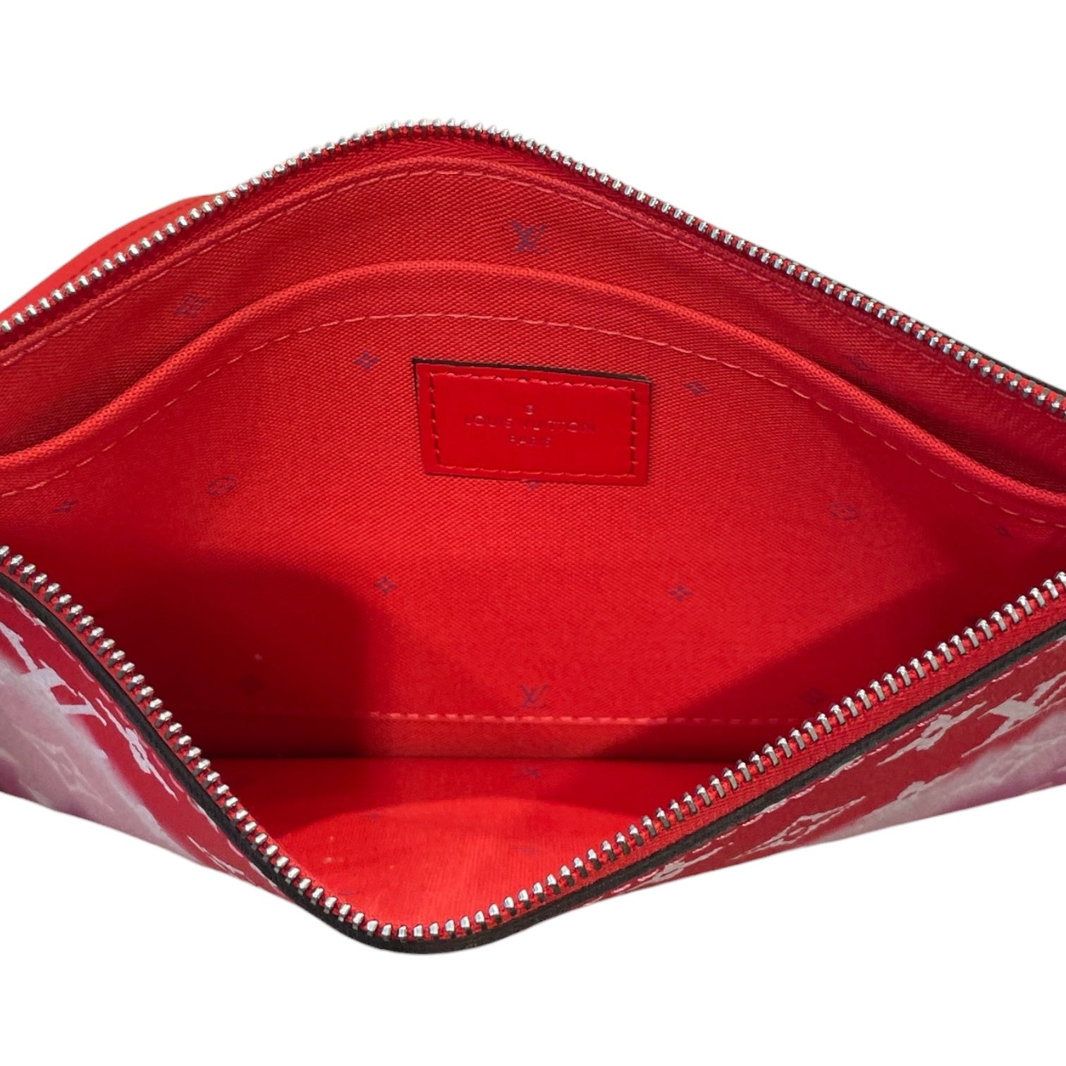 LOUIS VUITTON/Pouch/Monogram/RED/LV multi color pouch view 3