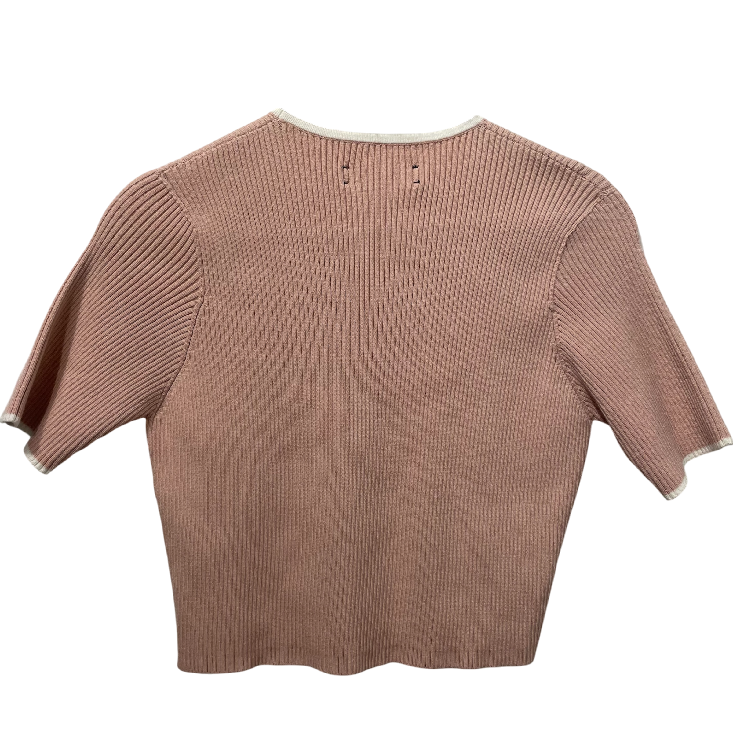 AMIRI/T-Shirt/L/Graphic/Cotton/PNK/logo knit baby tee view 2