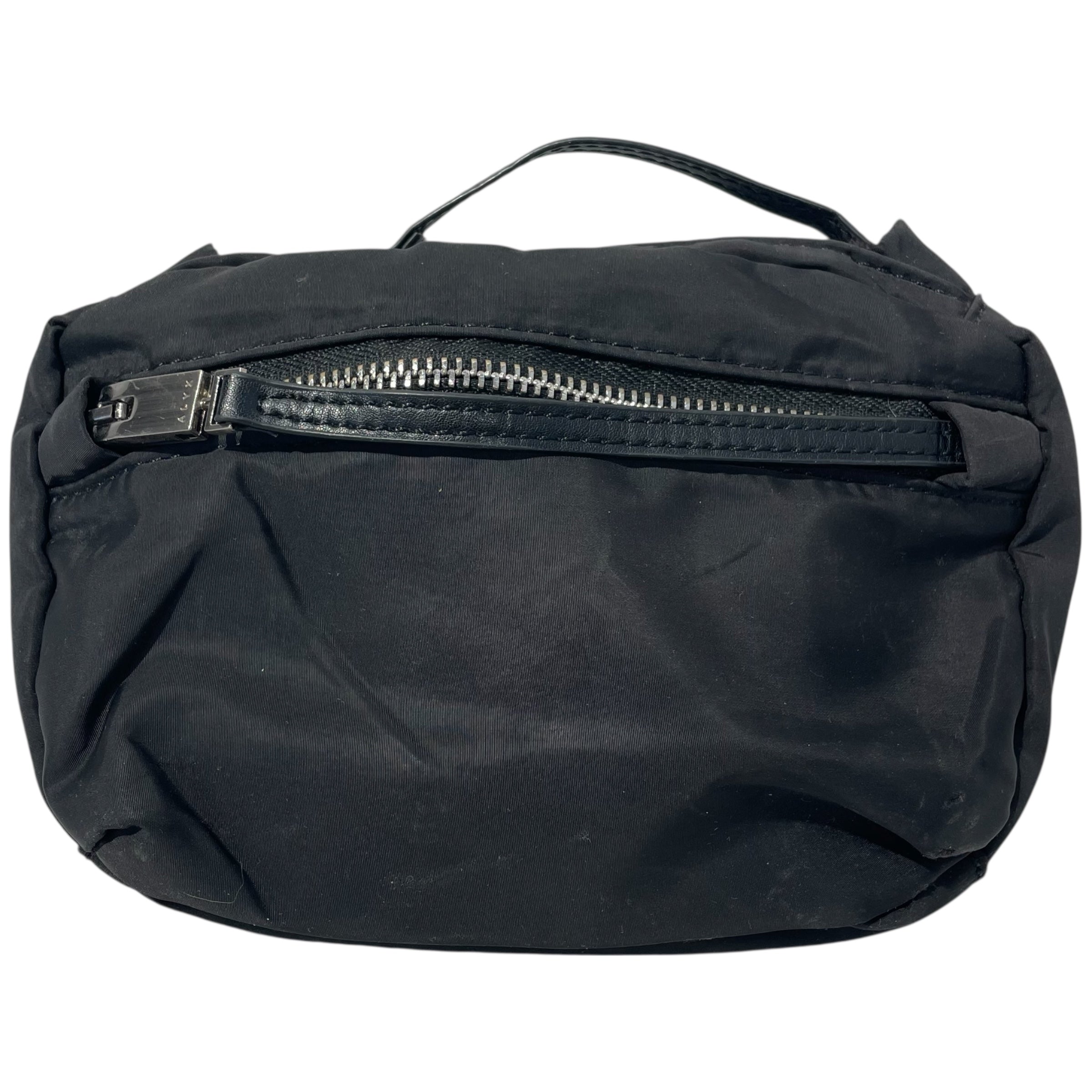 1017 ALYX 9SM(ALYX)/Fanny Pack/S/Nylon/BLK/TWO ZIPPERS view 1
