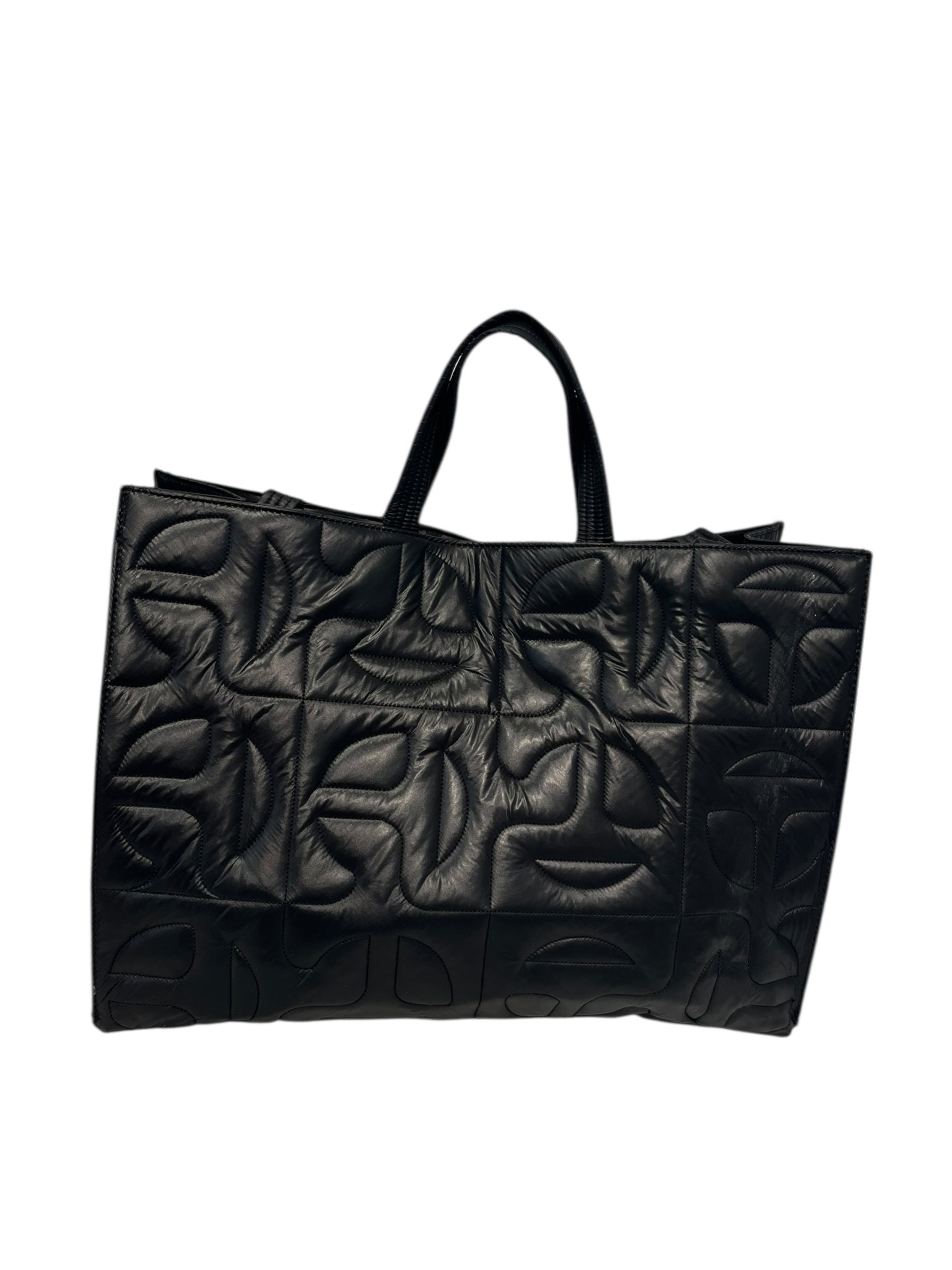 Telfar/MOOSE KNUCKLES/Tote Bag/Monogram/Leather/BLK/PO 007004 view 1