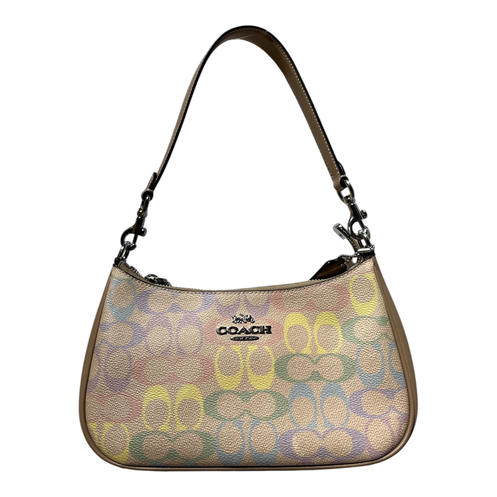 COACH/Hand Bag/Monogram/Leather/BEG/MULTICOLOR MONOGRAM view 1
