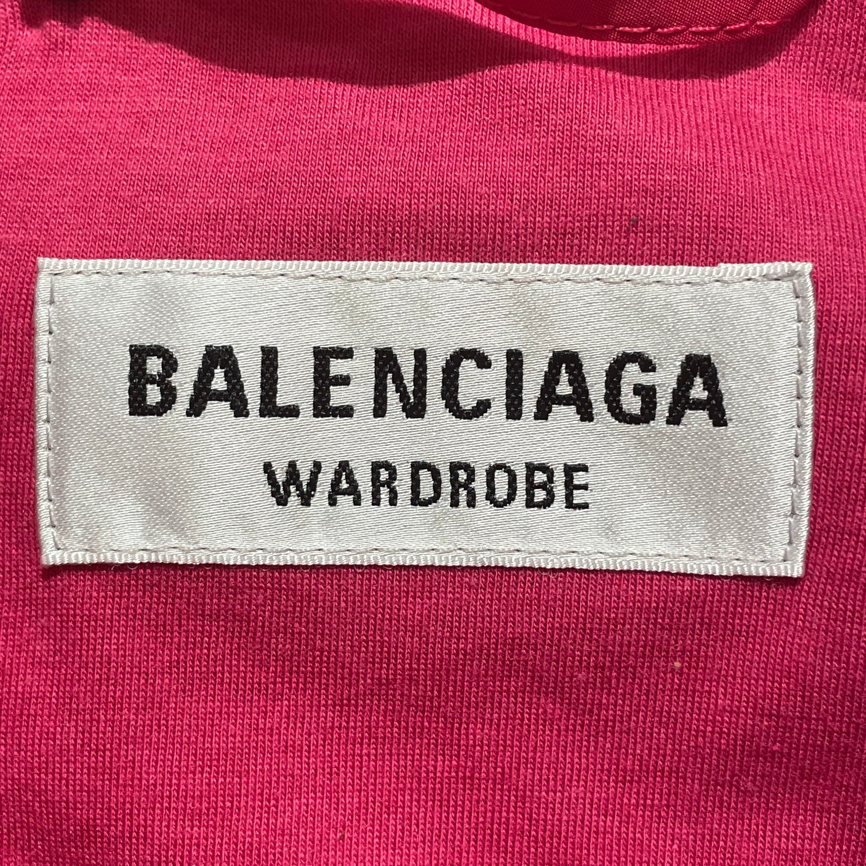 BALENCIAGA/Jacket/36/Nylon/PNK/SMALL B LOGO view 4