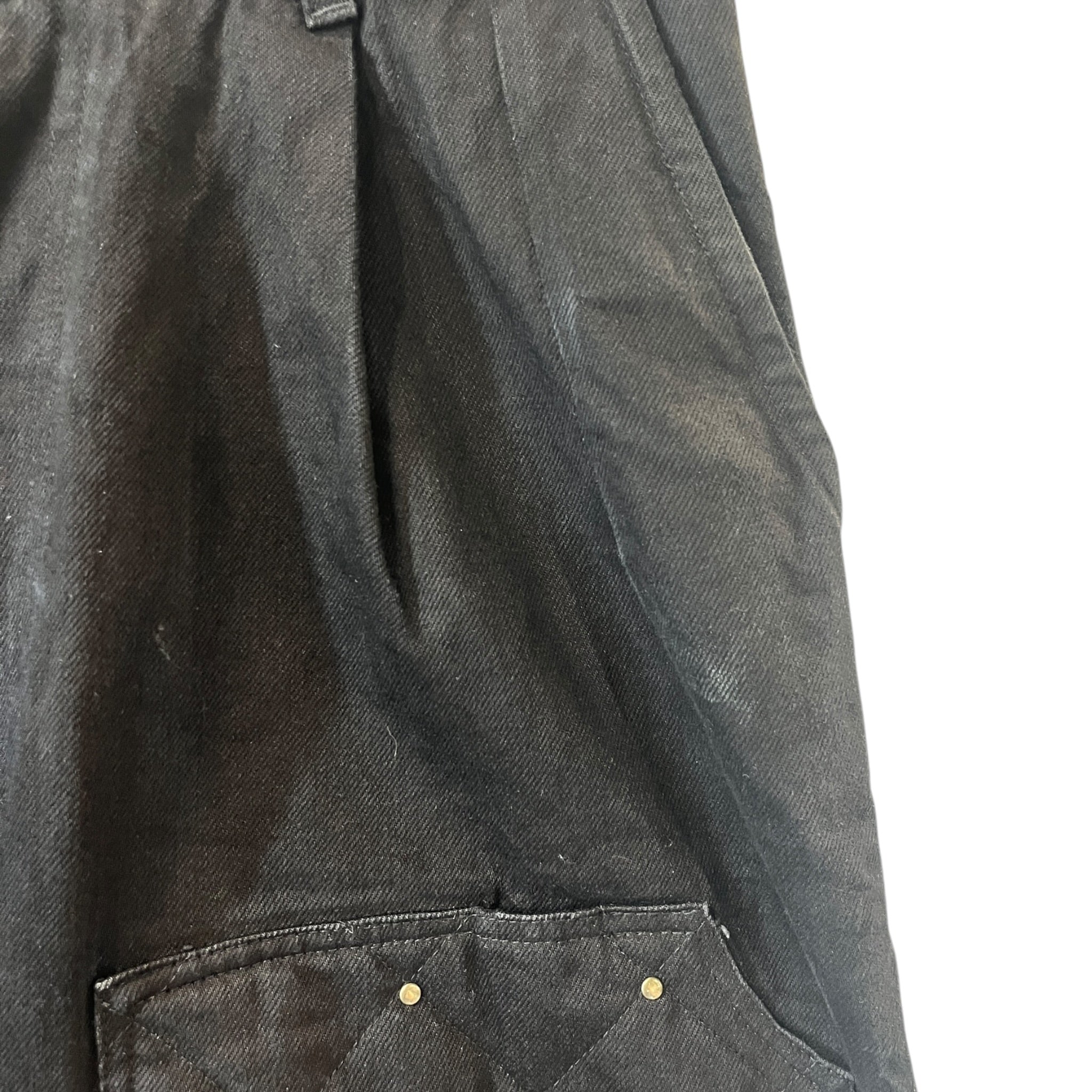 Loutre London/Pants/S/Cotton/BLK/QUILTED/STUDDED view 5
