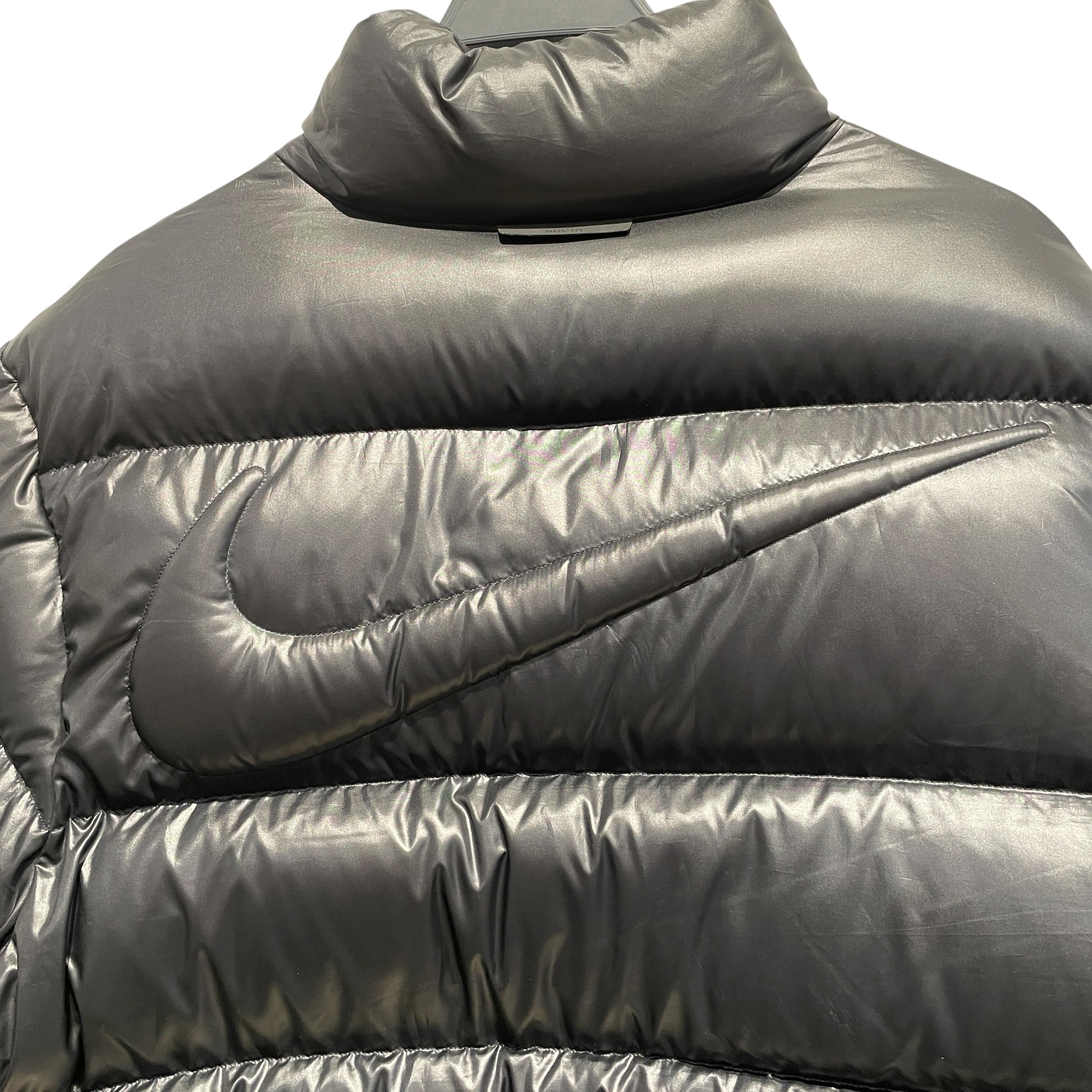 NIKE/NOCTA/Puffer Jkt/L/Nylon/BLK/Sunset Black Puffer Jacket view 4