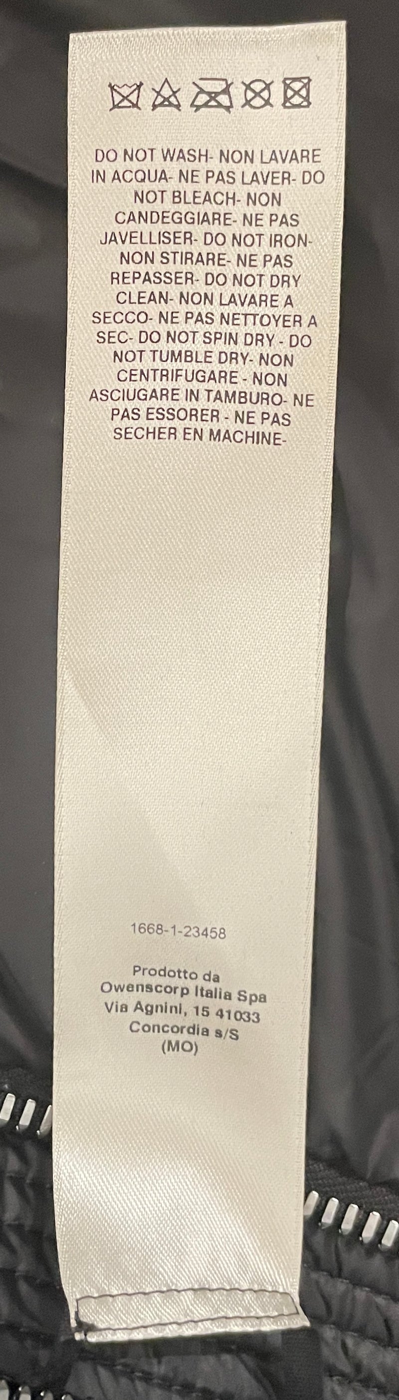 Rick Owens/Vest/L/Nylon/BLK/Jumbo Flight Puffer Vest