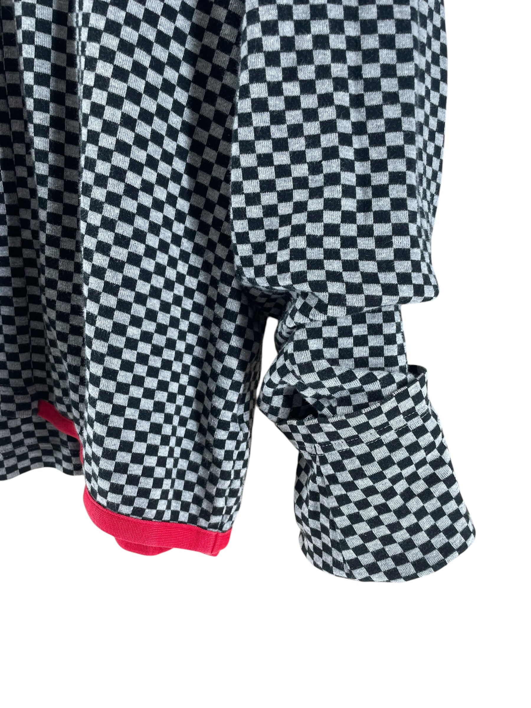 COMME des GARCONS/LS T-Shirt/M/Cotton/GRY/All Over Print/CHECKER AD1999 view 8