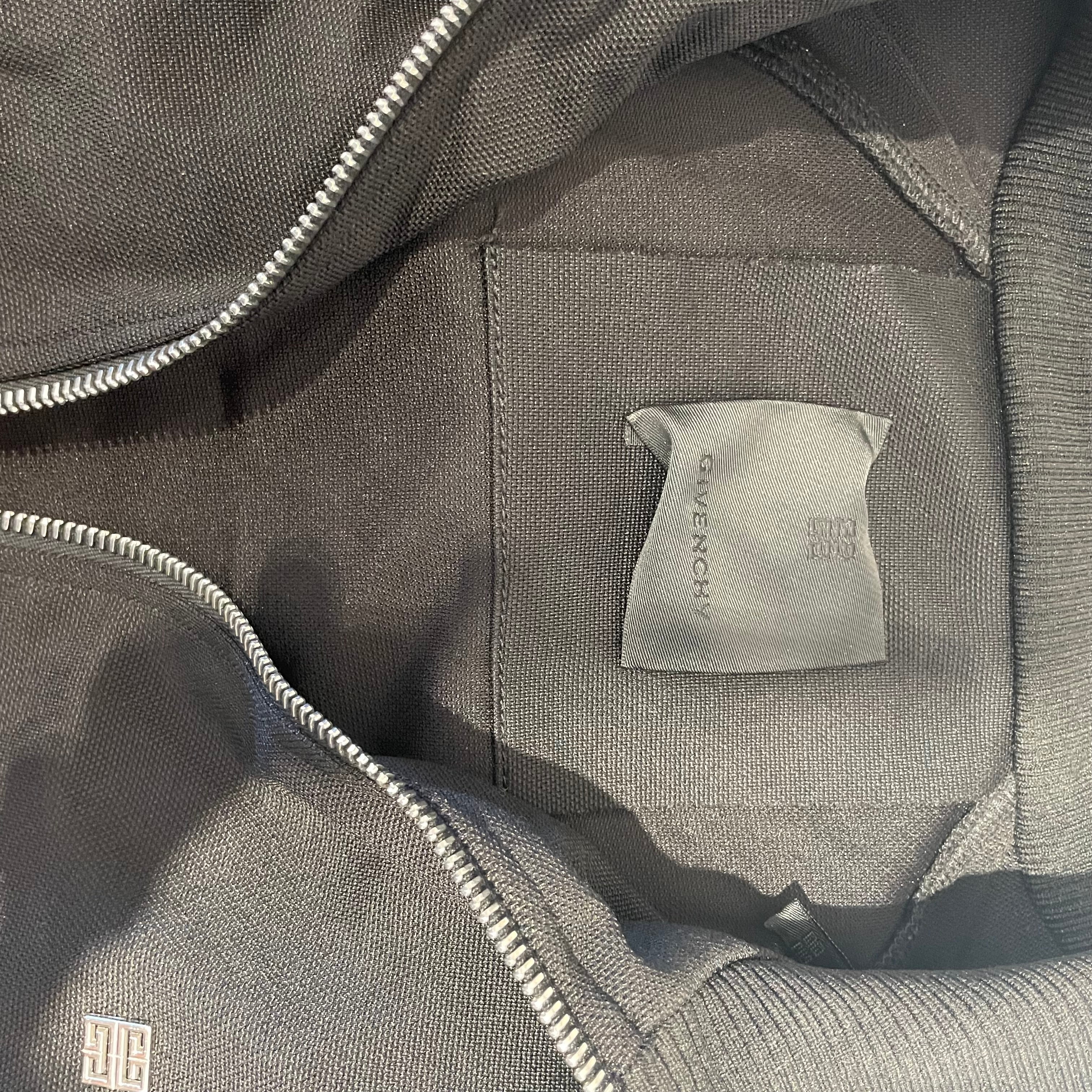 GIVENCHY/Windbreaker/XS/Polyester/BLK/TRACK JACKET view 3