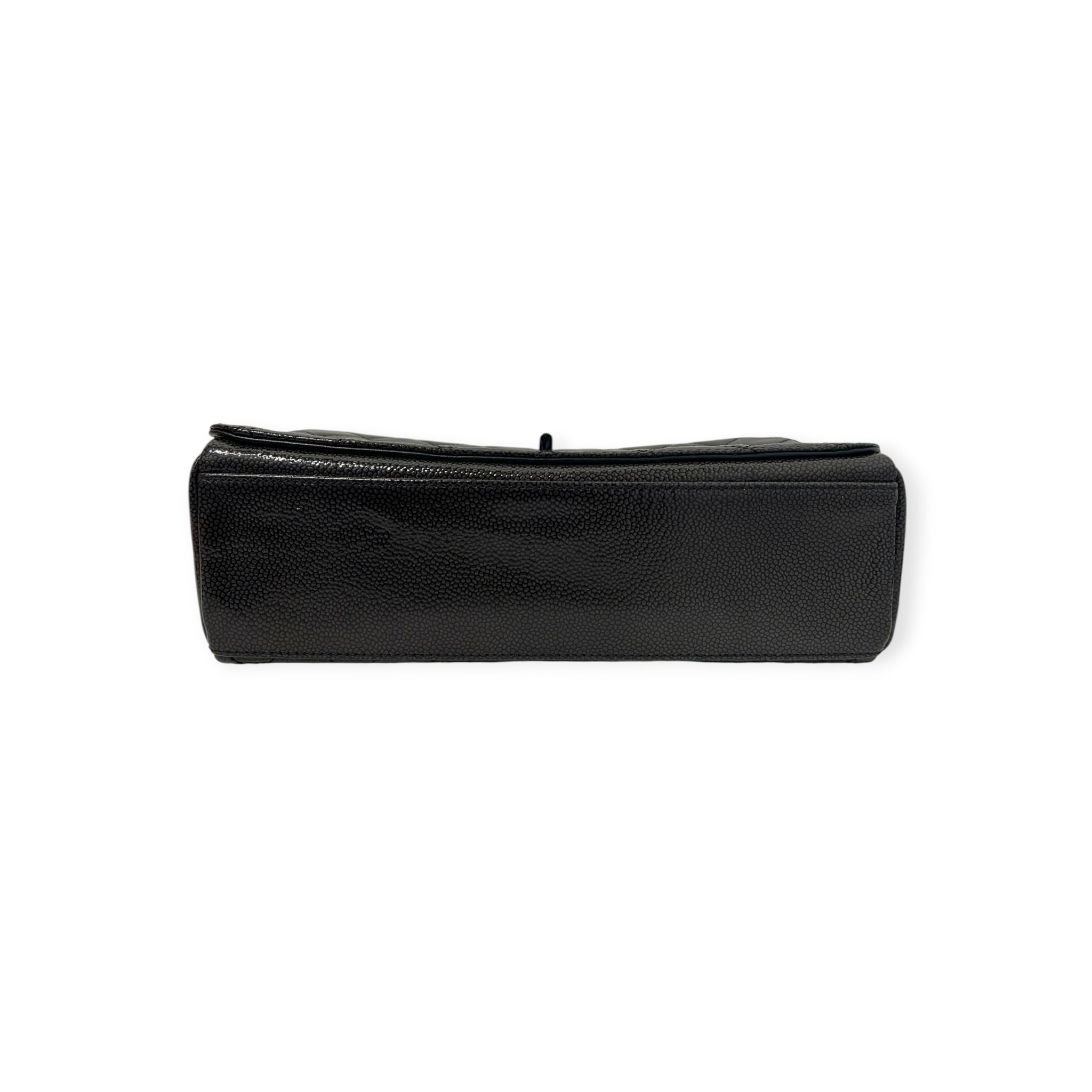 CHANEL/Bag/Leather/BLK/CHANEL CAVIAR REISSUE FLAP BAG view 6