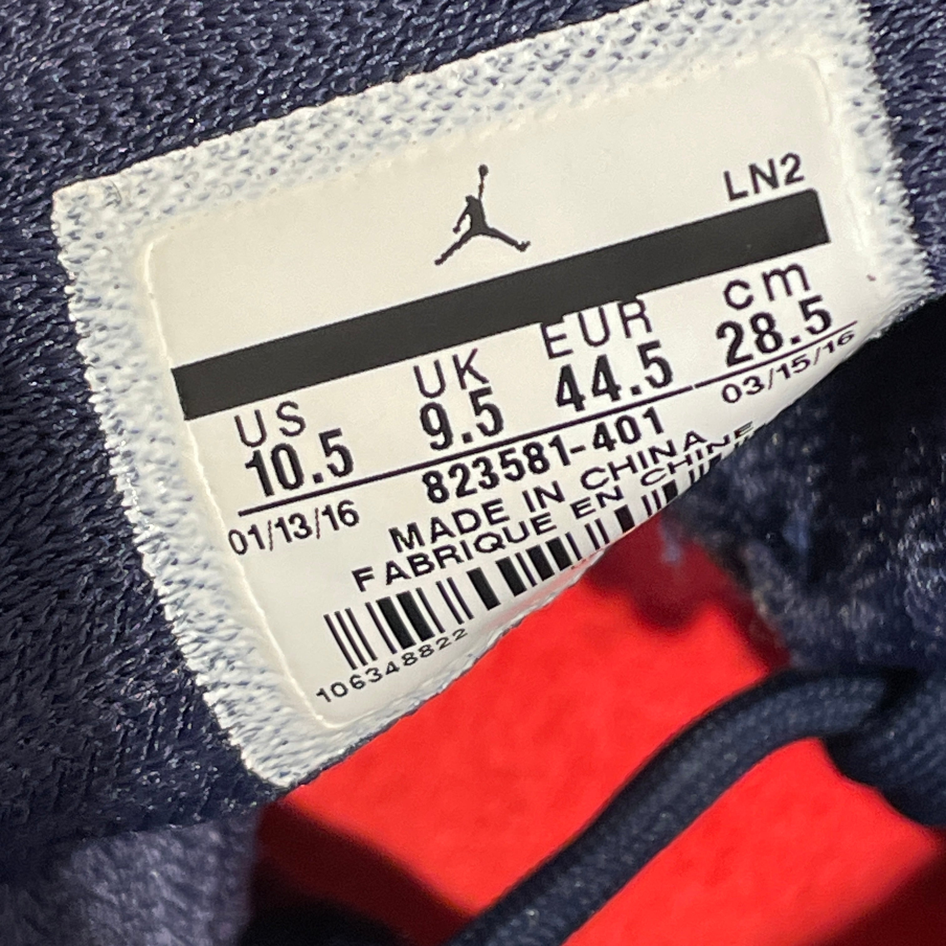NIKE/Hi-Sneakers/XS/Cotton/NVY/832581-401 view 4