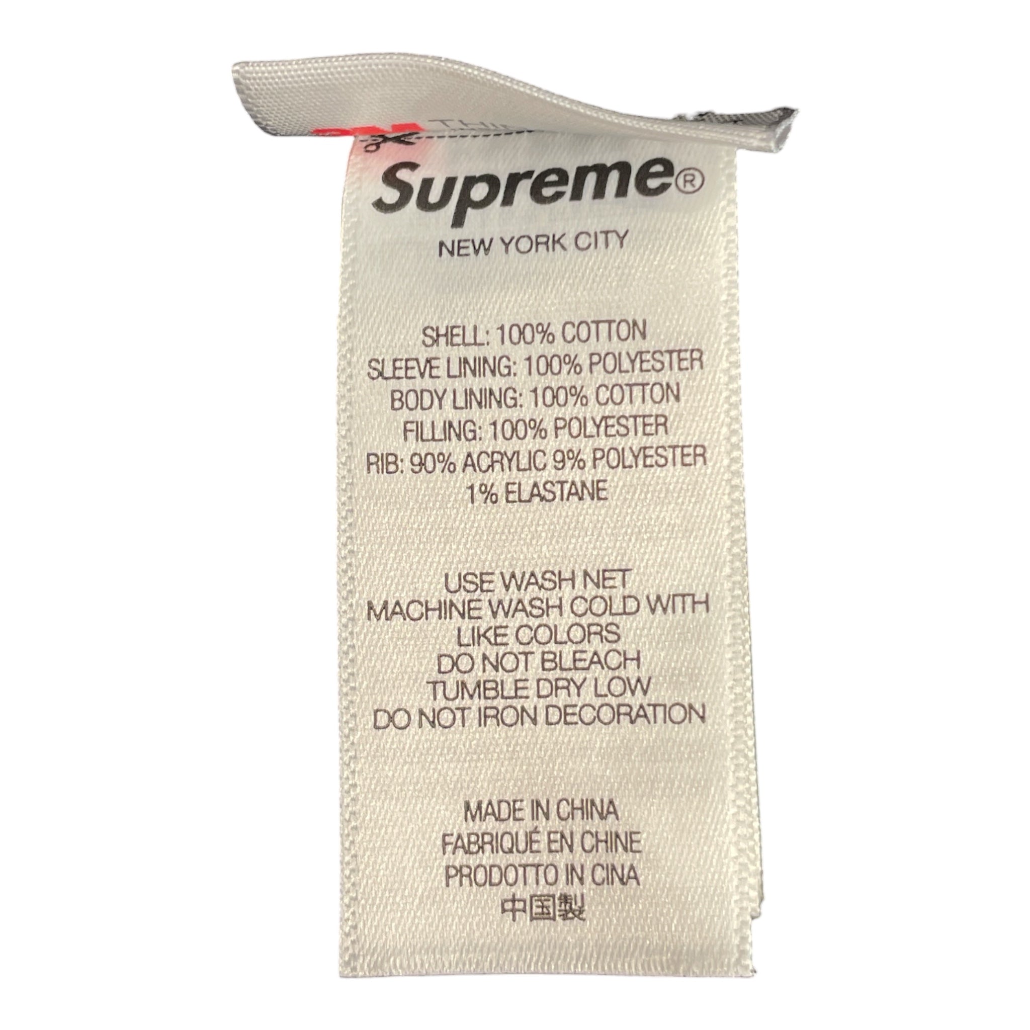 THE GREAT CHINA WALL/Supreme/Zip Up Hoodie/L/Cotton/BLK/STUDDED WORK JACKET view 6