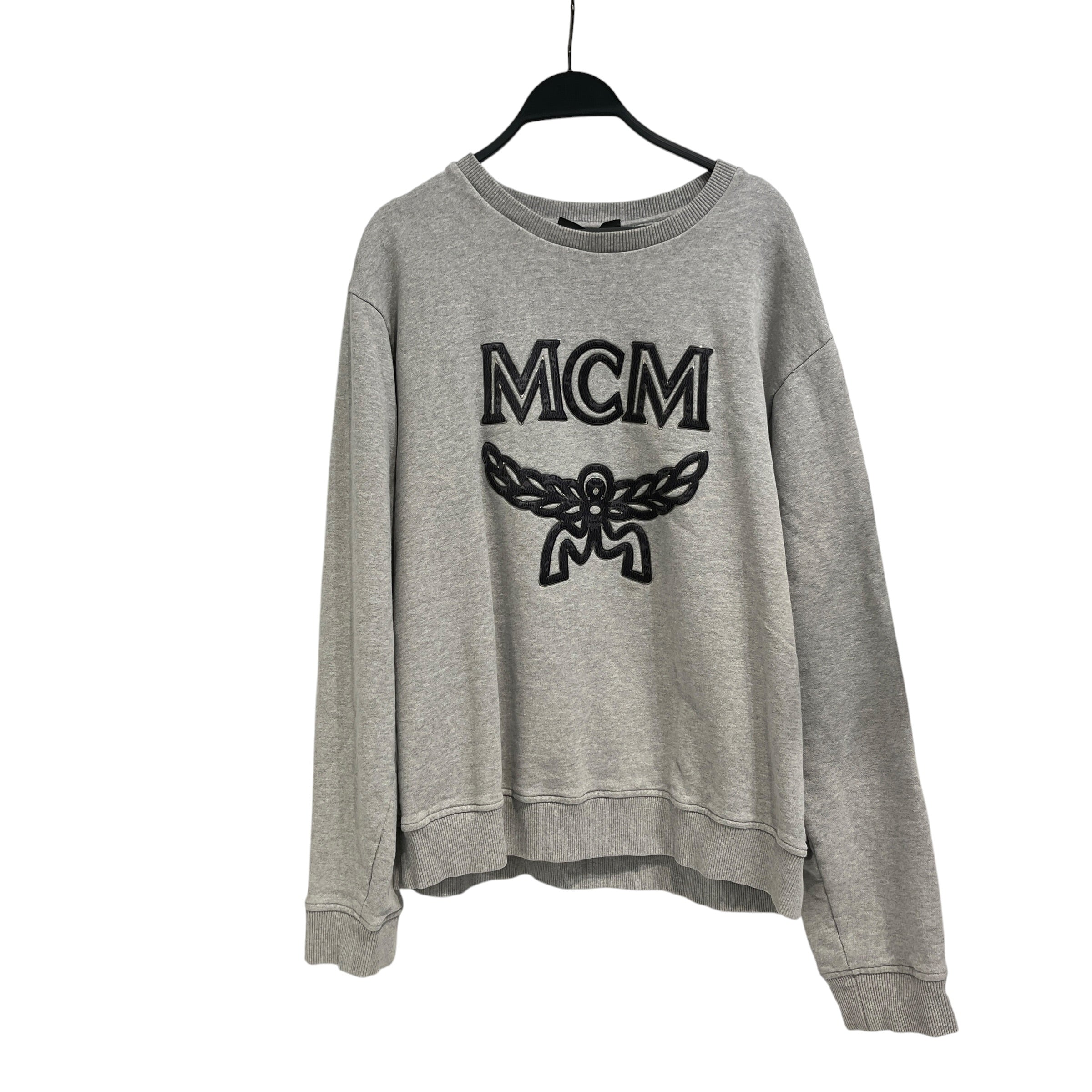 MCM/Sweatshirt/L/Cotton/GRY/ view 1
