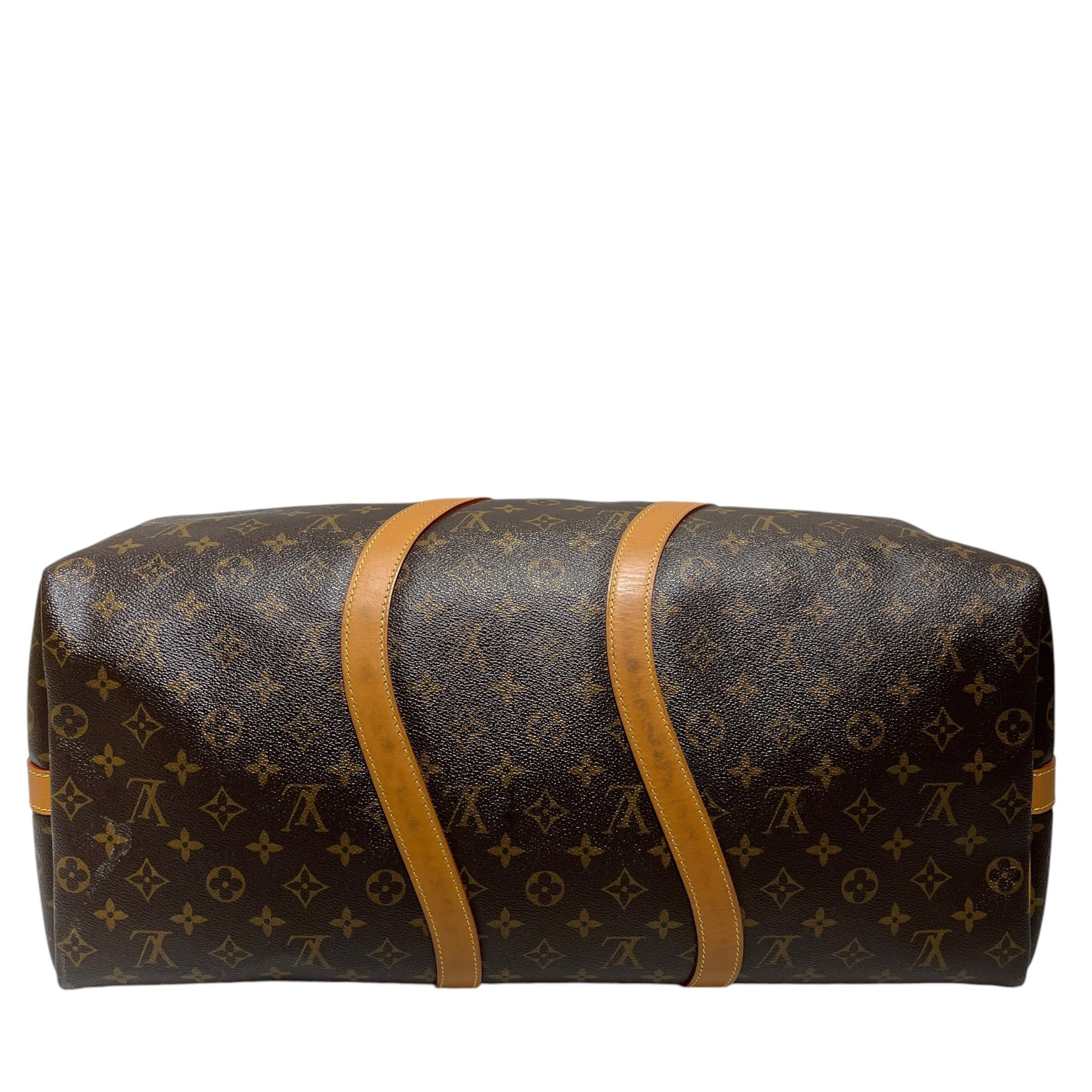LOUIS VUITTON/Bag/Monogram/Leather/BRW/WAVY KEEPALL BANDOULIERE 50 view 3