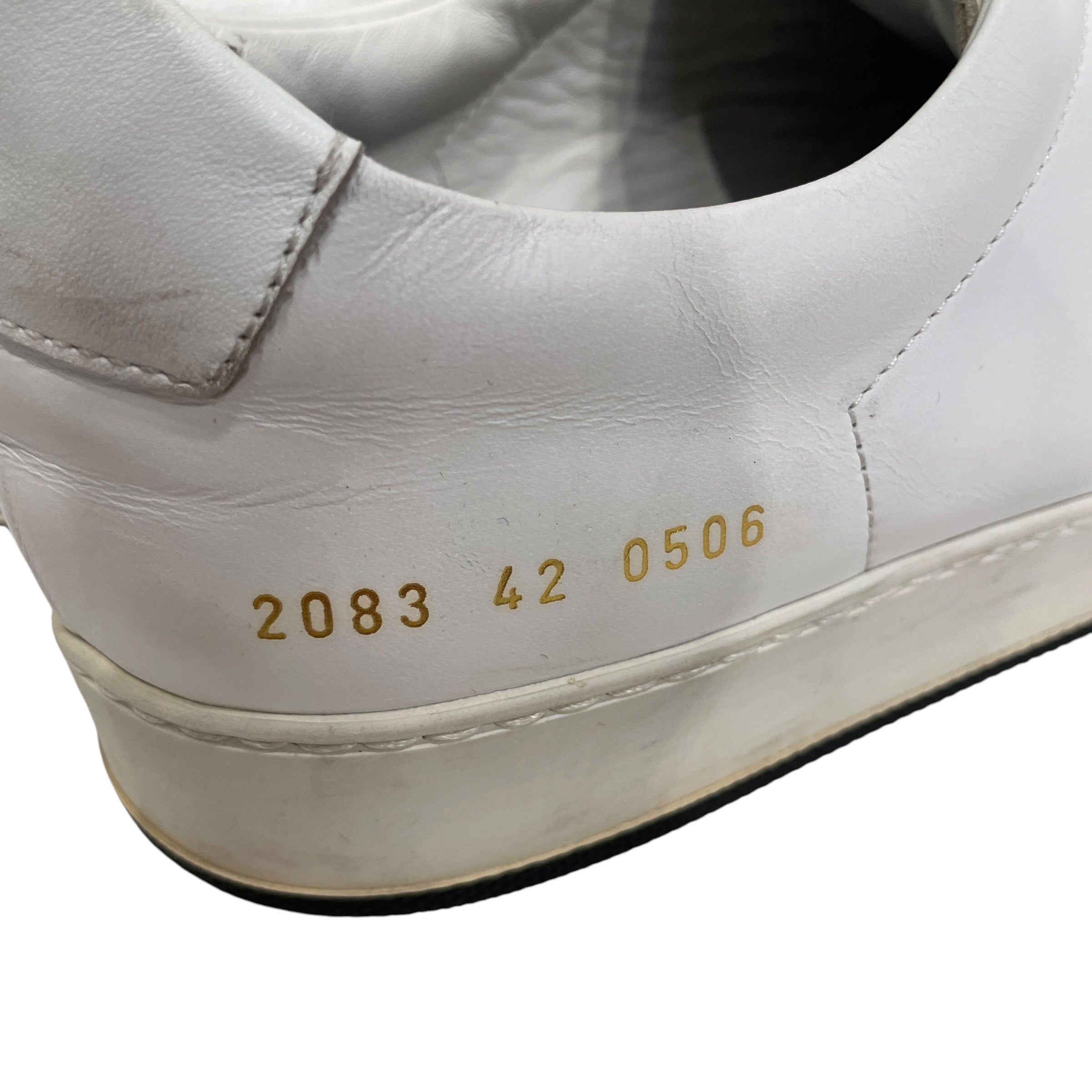 COMMON PROJECTS/Shoes/US 13/Leather/WHT/0506 view 3