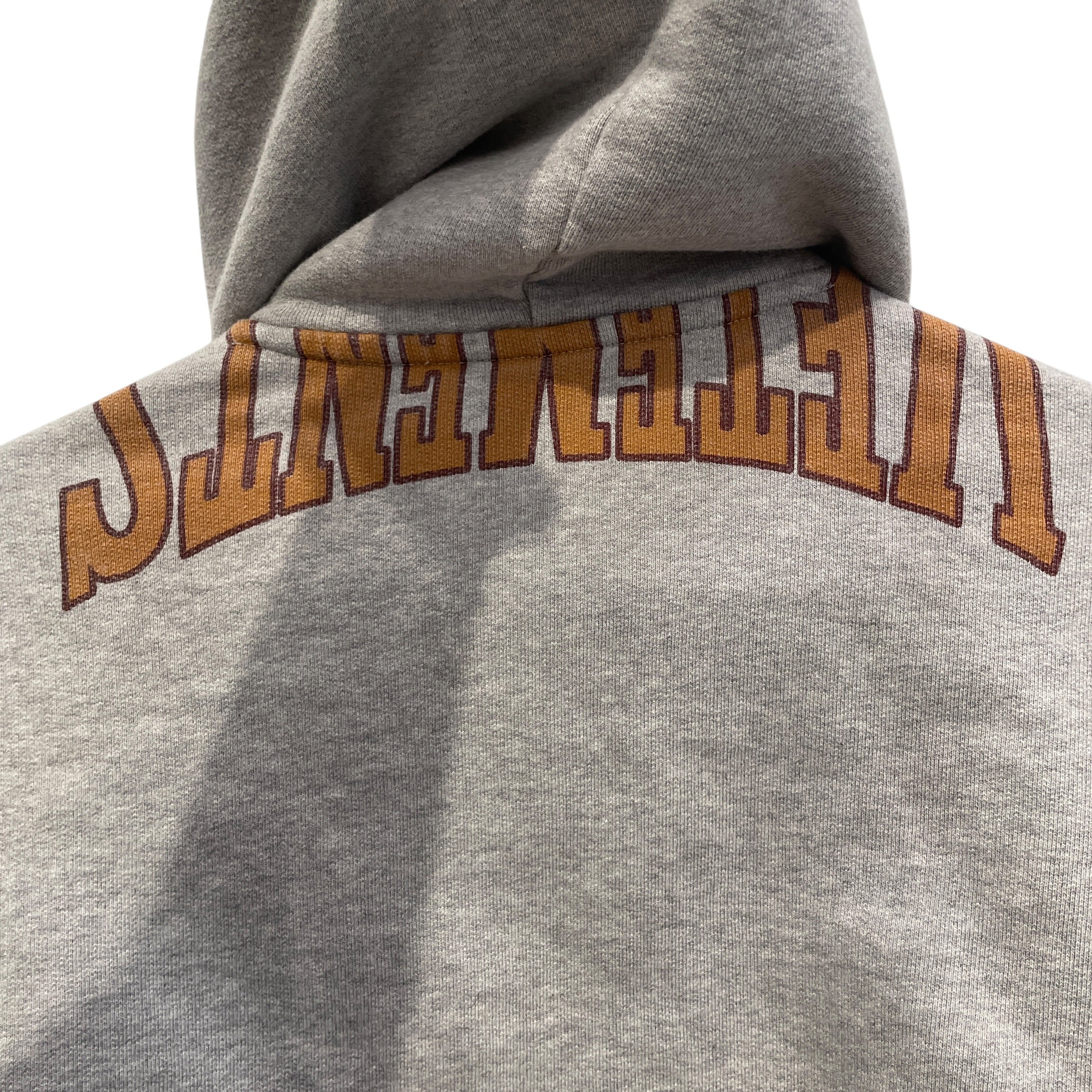 VETEMENTS/Hoodie/S/Graphic/Cotton/GRY/AW18 MISPLACED LOGO view 3
