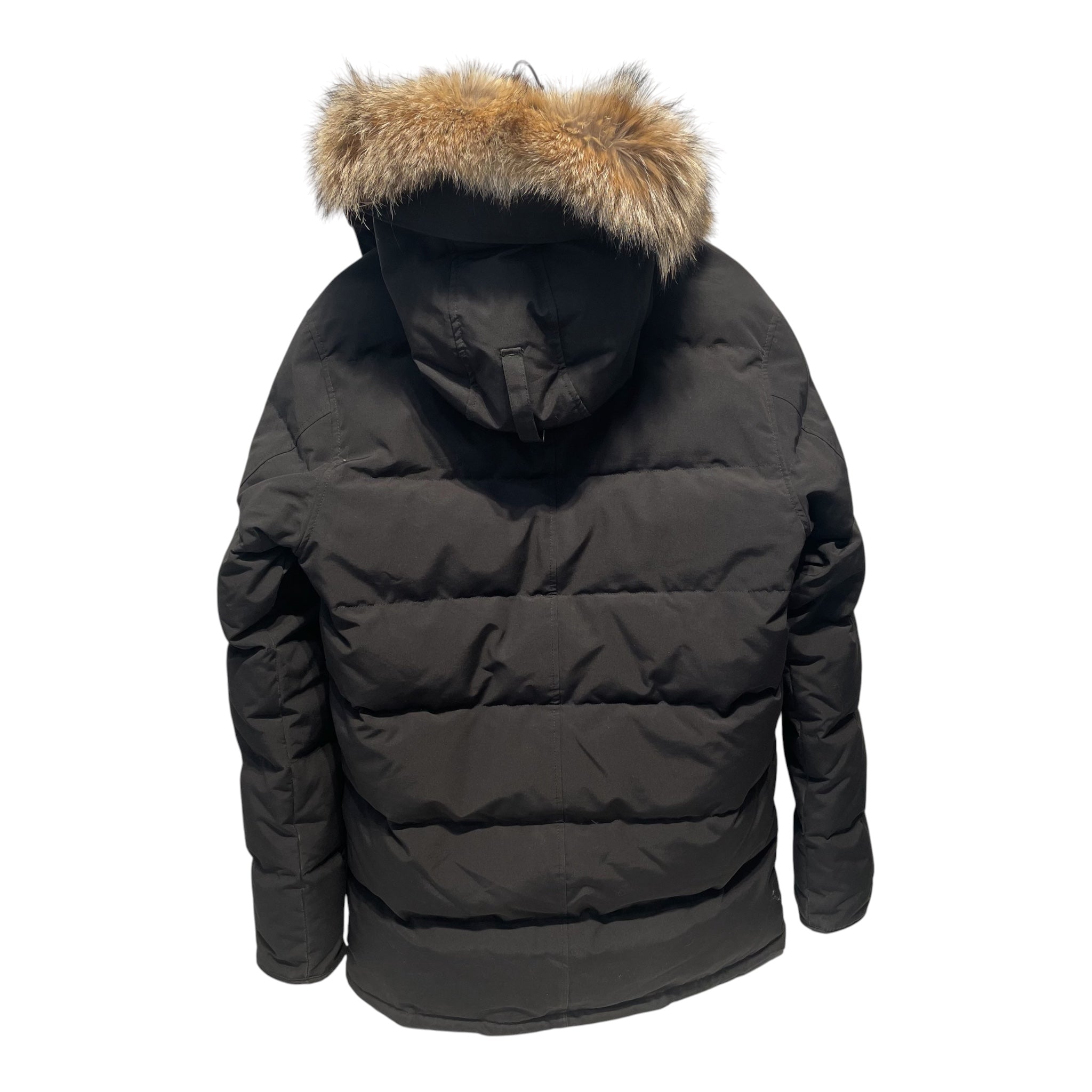 CANADA GOOSE/Puffer Jkt/L/Polyester/BLK/REAL FUR TRIM view 2