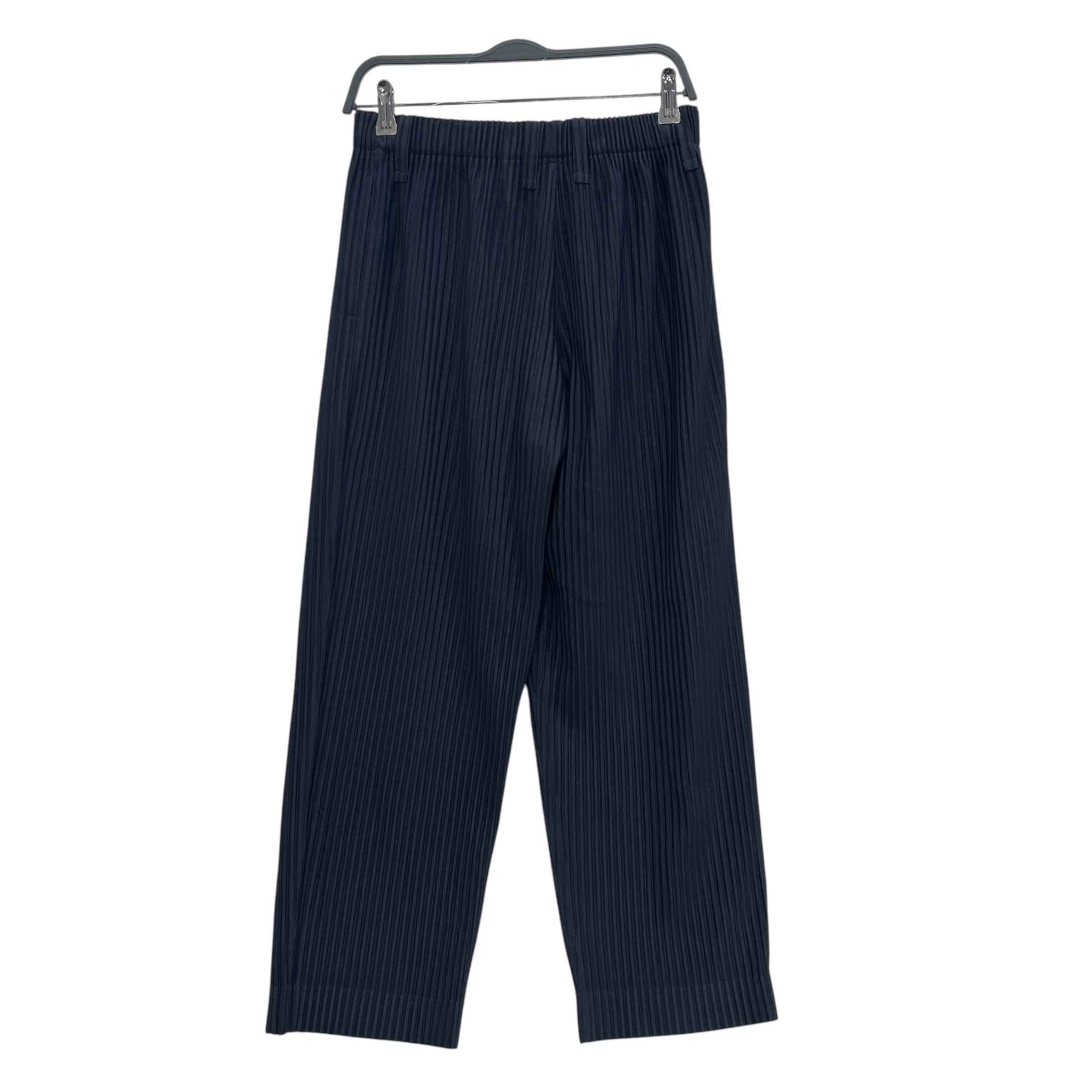 HOMME PLISSE ISSEY MIYAKE/Straight Pants/1/Polyester/NVY/PLEATED NAVY view 2