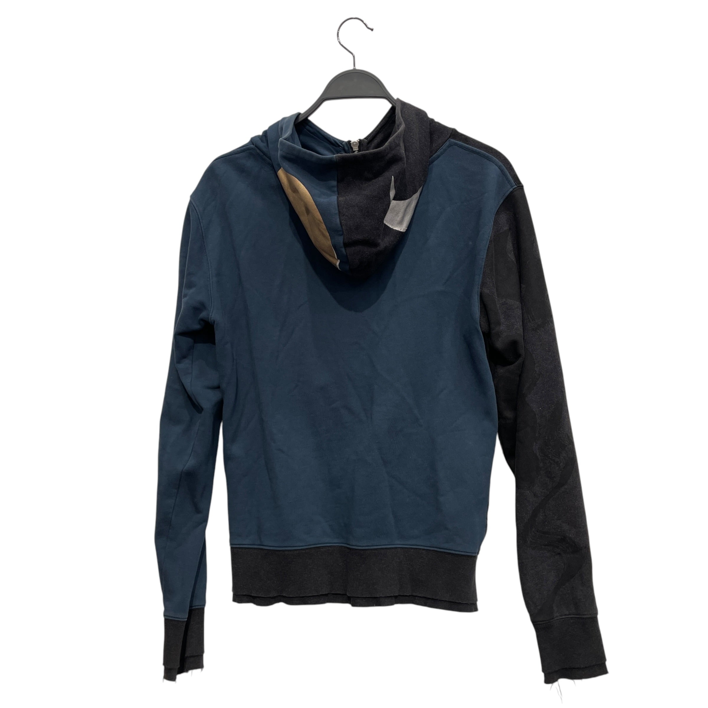 Vivienne Westwood/Zip Up Hoodie/S/Cotton/NVY/SPLITBLACKANDBLUE view 4