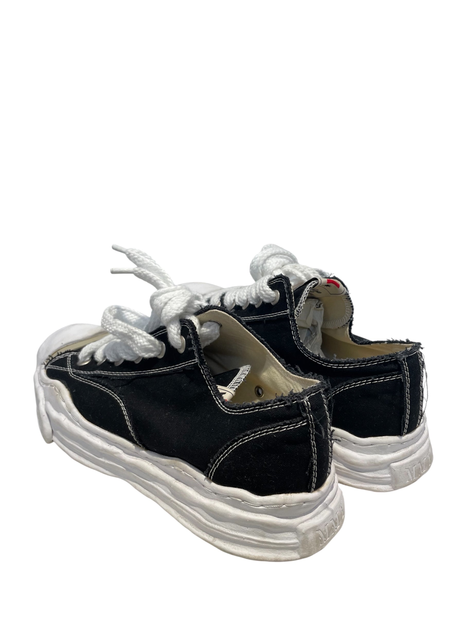 MIHARA YASUHIRO/Low-Sneakers/EU 44/Cotton/BLK/BLAKE/MELTED CONVERSE view 2