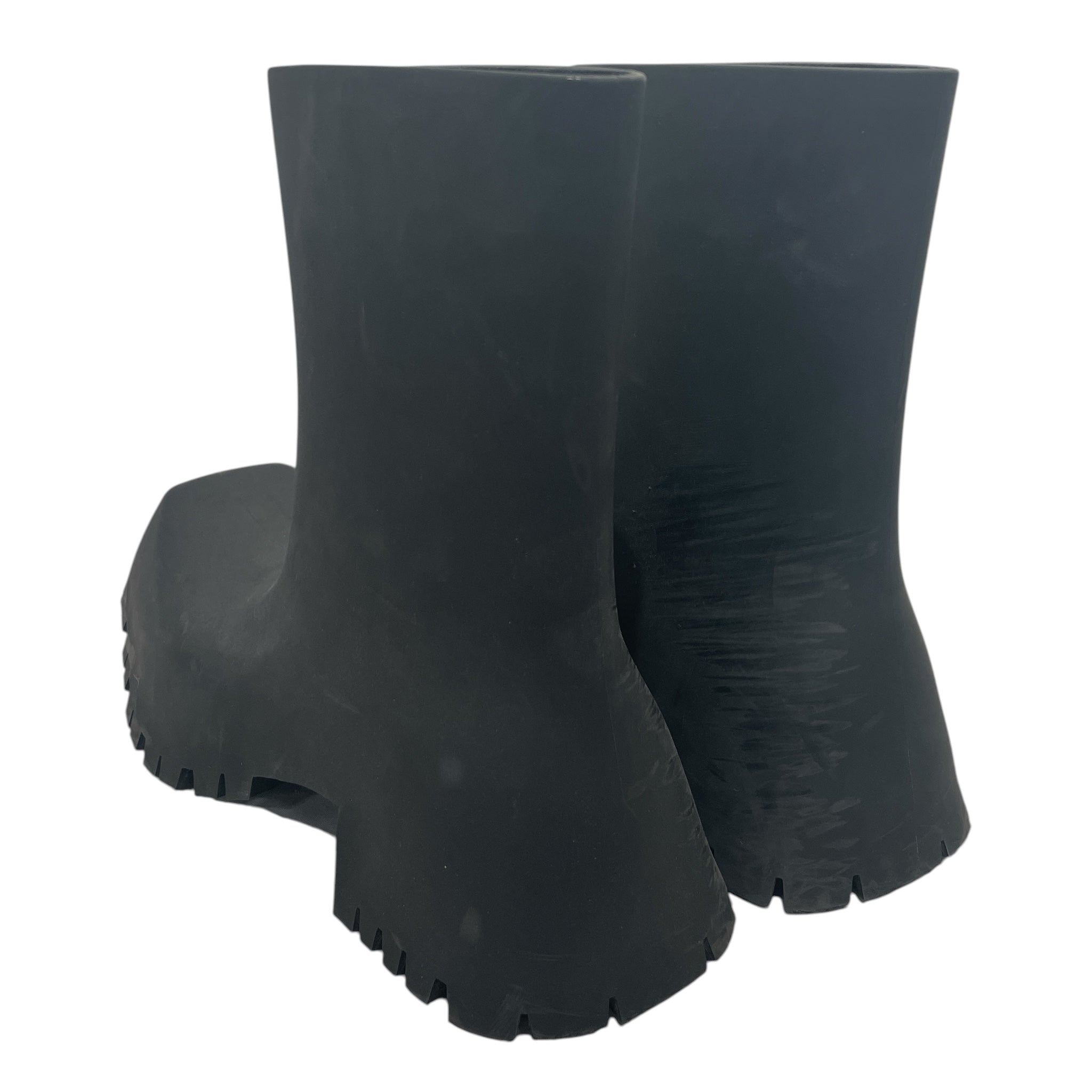 BALENCIAGA/Boots/US 7/Cotton/BLK/trooper rubber view 2