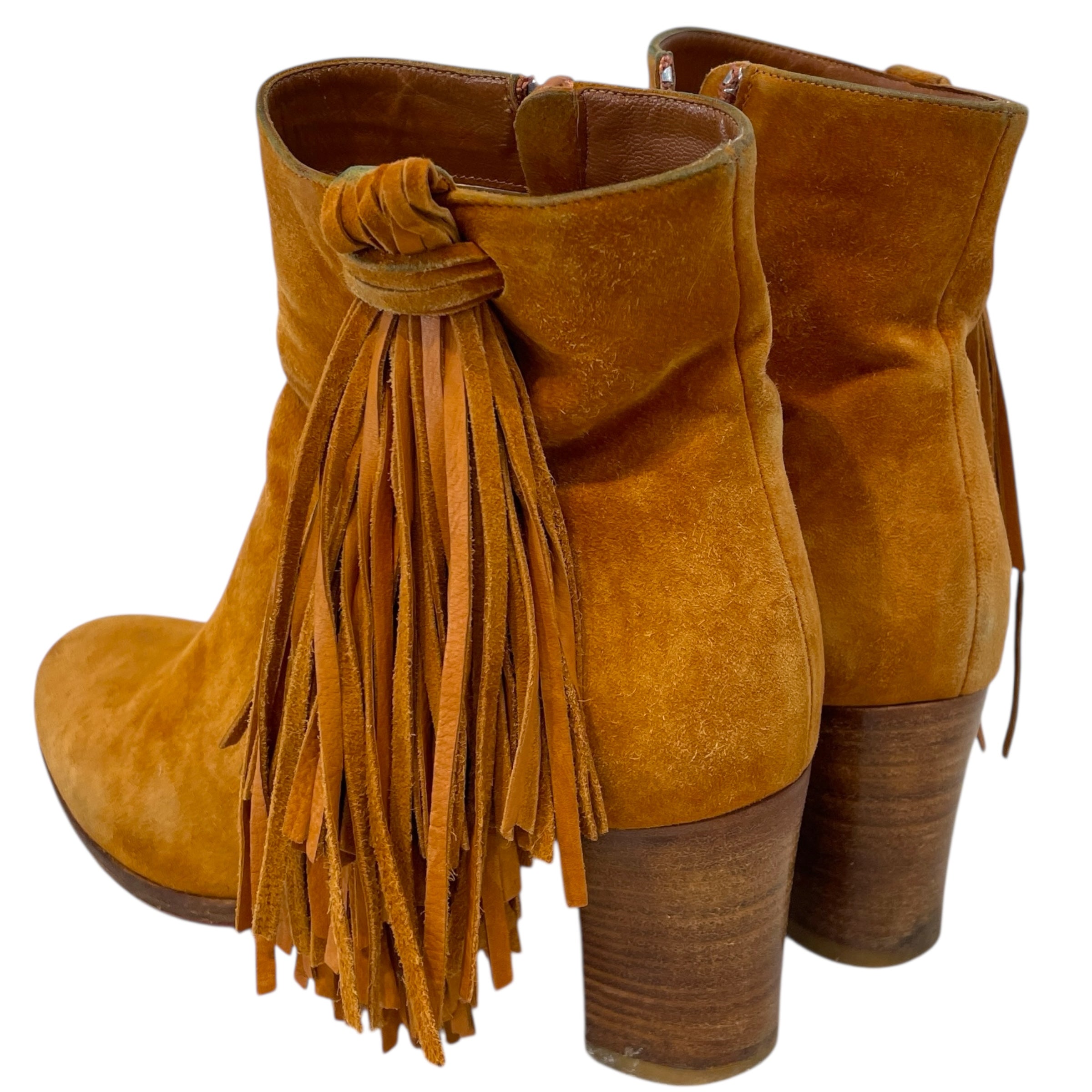 Christian Louboutin/Ankle Boots/EU 37.5/Suede/CML/Jimmy Netta view 2