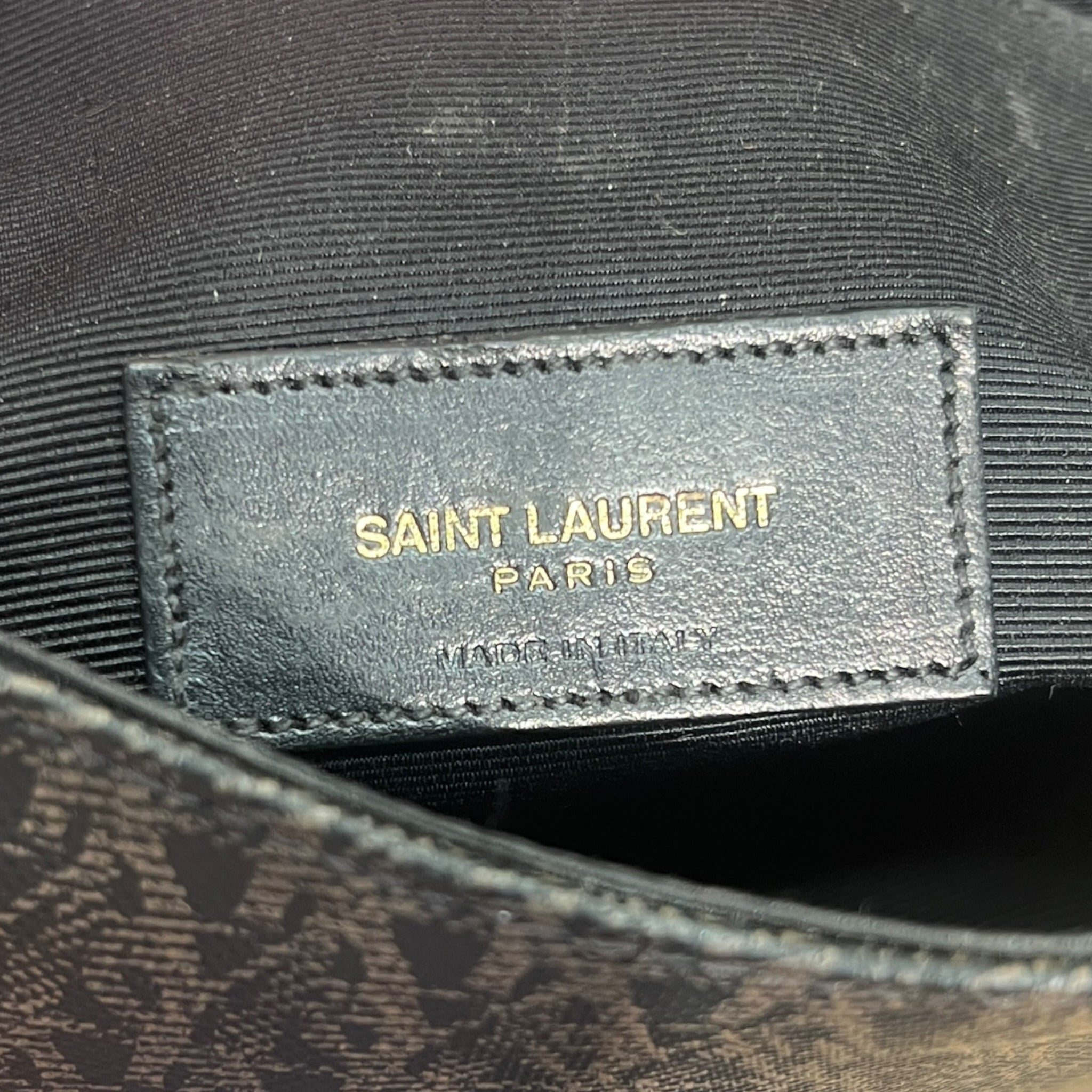 SAINT LAURENT/Cross Body Bag/Monogram/Leather/BRW/LTH375327 1215 view 3