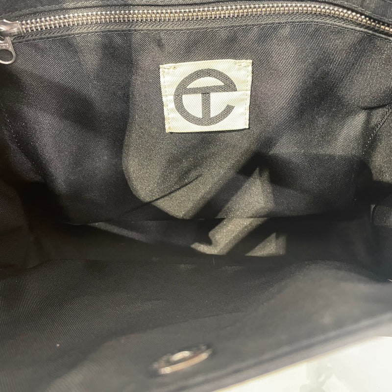 Telfar/Cross Body Bag/Leather/BLK/