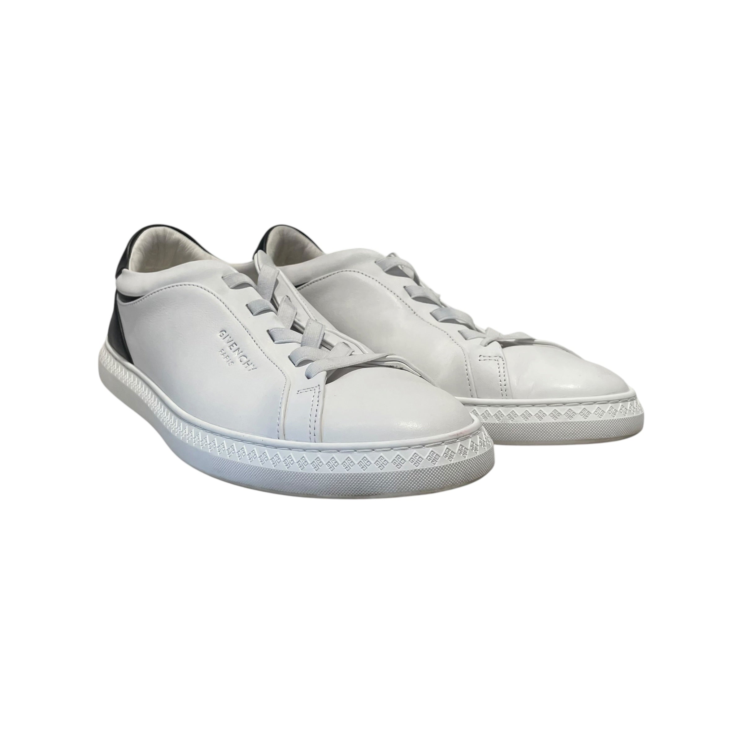 GIVENCHY/Low-Sneakers/EU 44/Leather/WHT/CITY COURT view 1