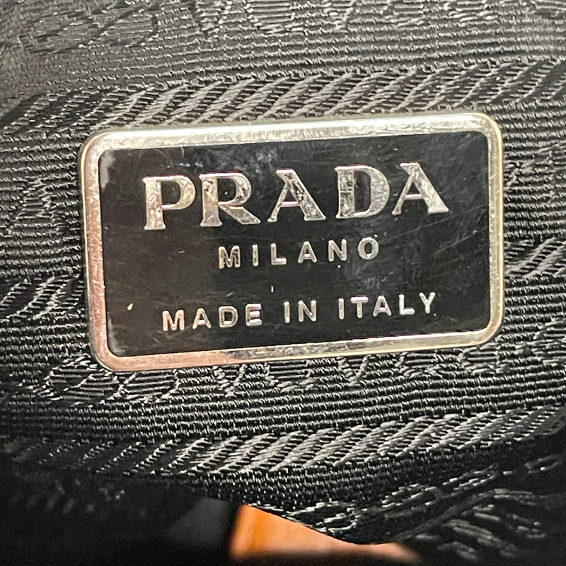 PRADA/Hand Bag/M/Nylon/BLK/V4MDBKK